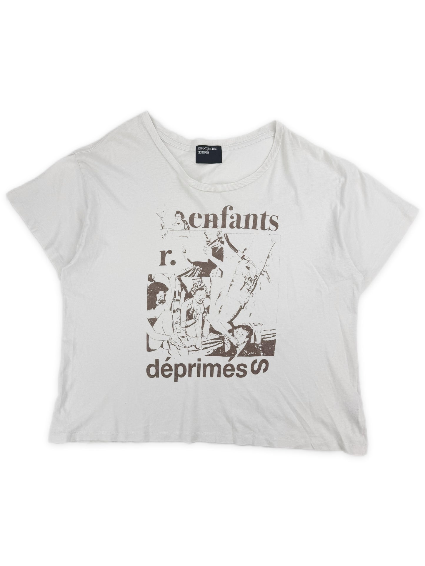 Enfants Riches Deprimes ‘Gnaw’ White Graphic T-Shirt