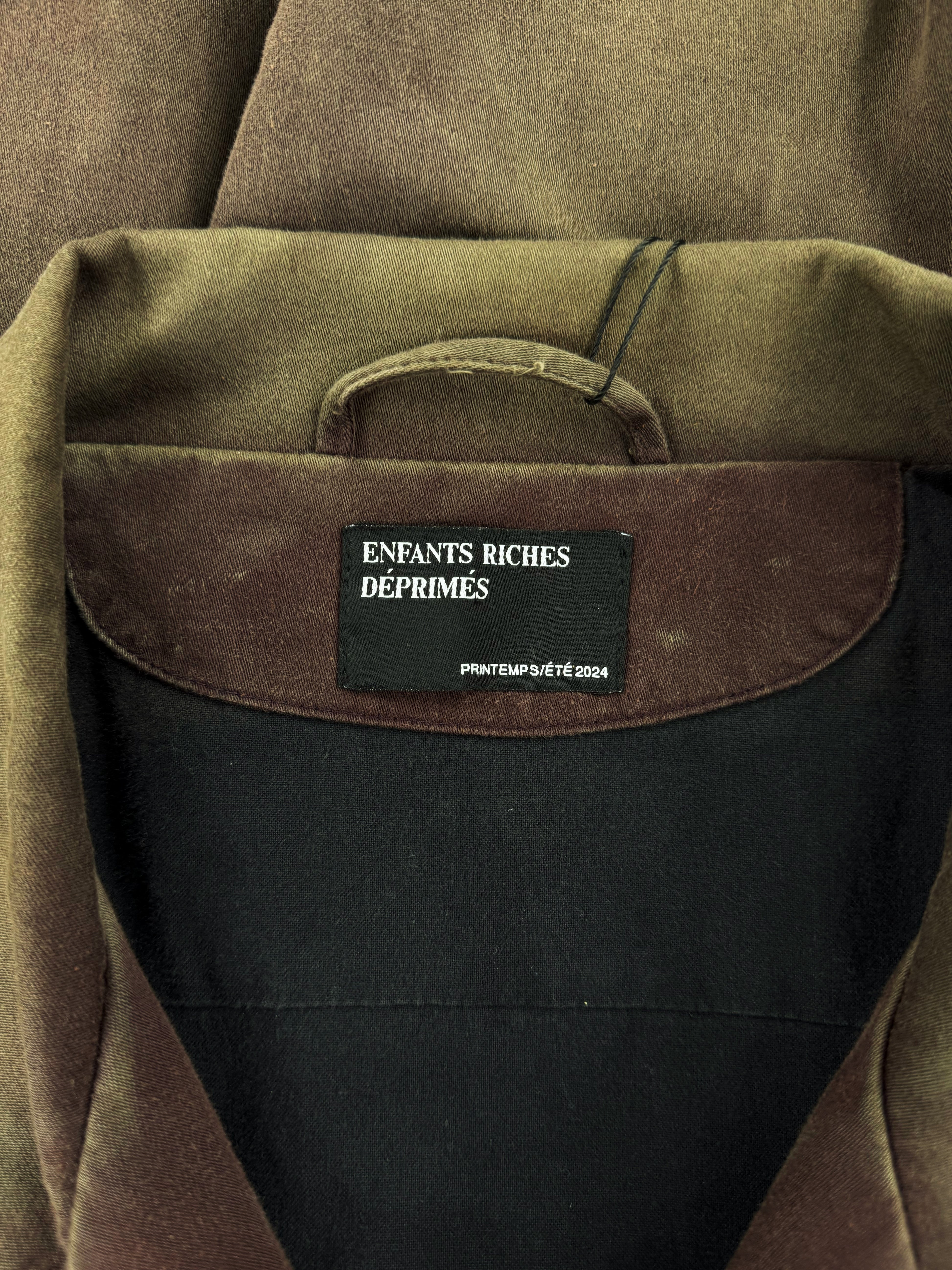 AW24 Enfants Riches Deprimes ‘Flight’ Dirt Wash Work Jacket
