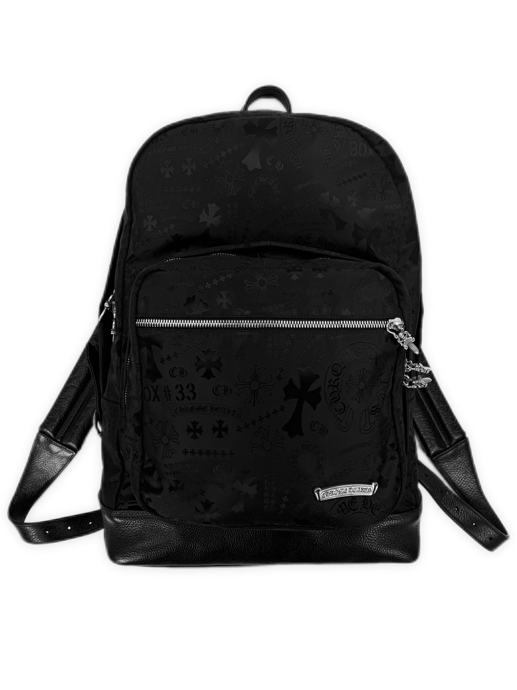 Chrome Hearts 7th Grade Stencil Monogram Nylon Gunslinger Backpack