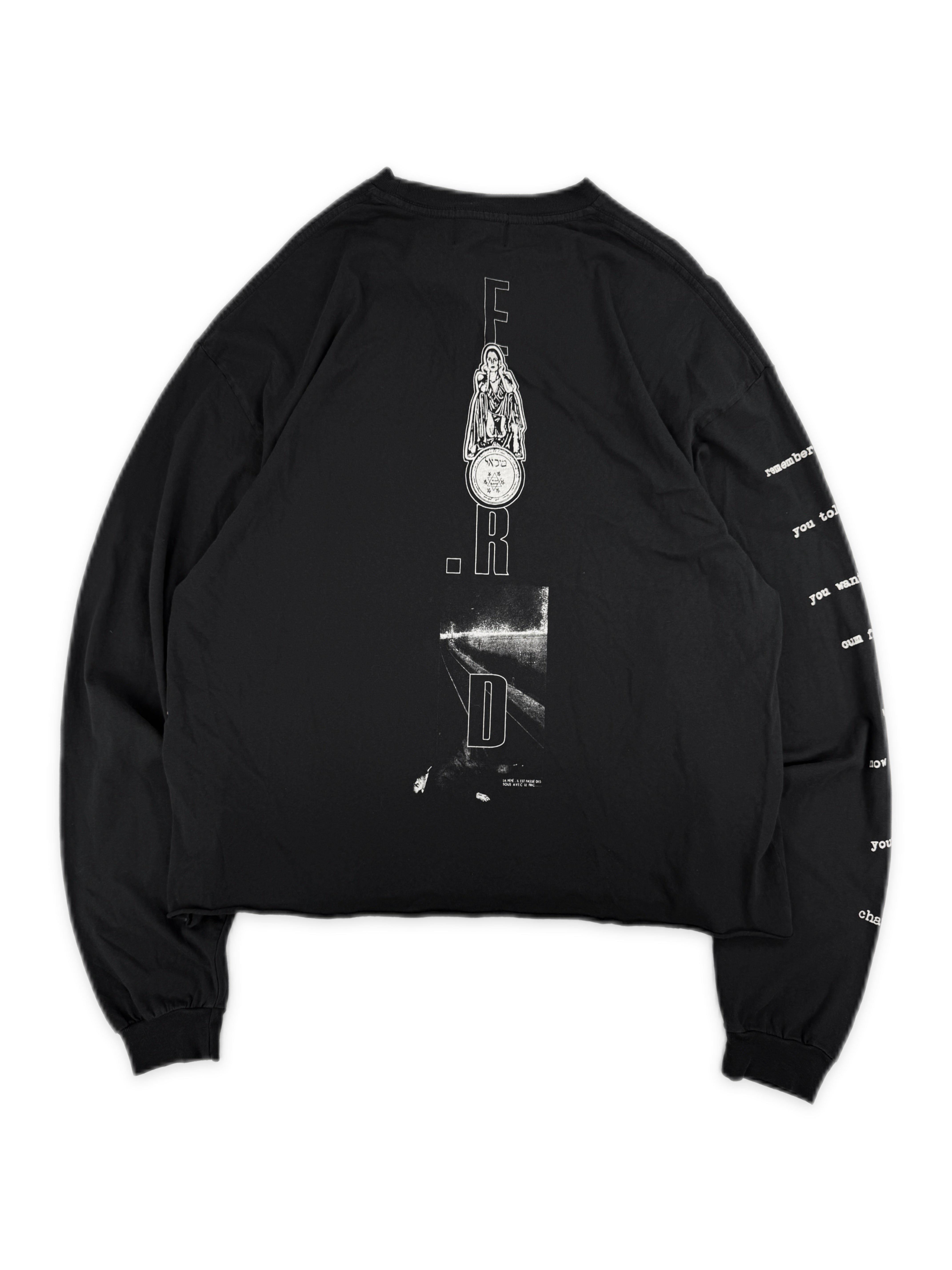 SS25 ENFANTS RICHES DEPRIMES 'REMEMBER WHEN' GRAPHIC LONG SLEEVE