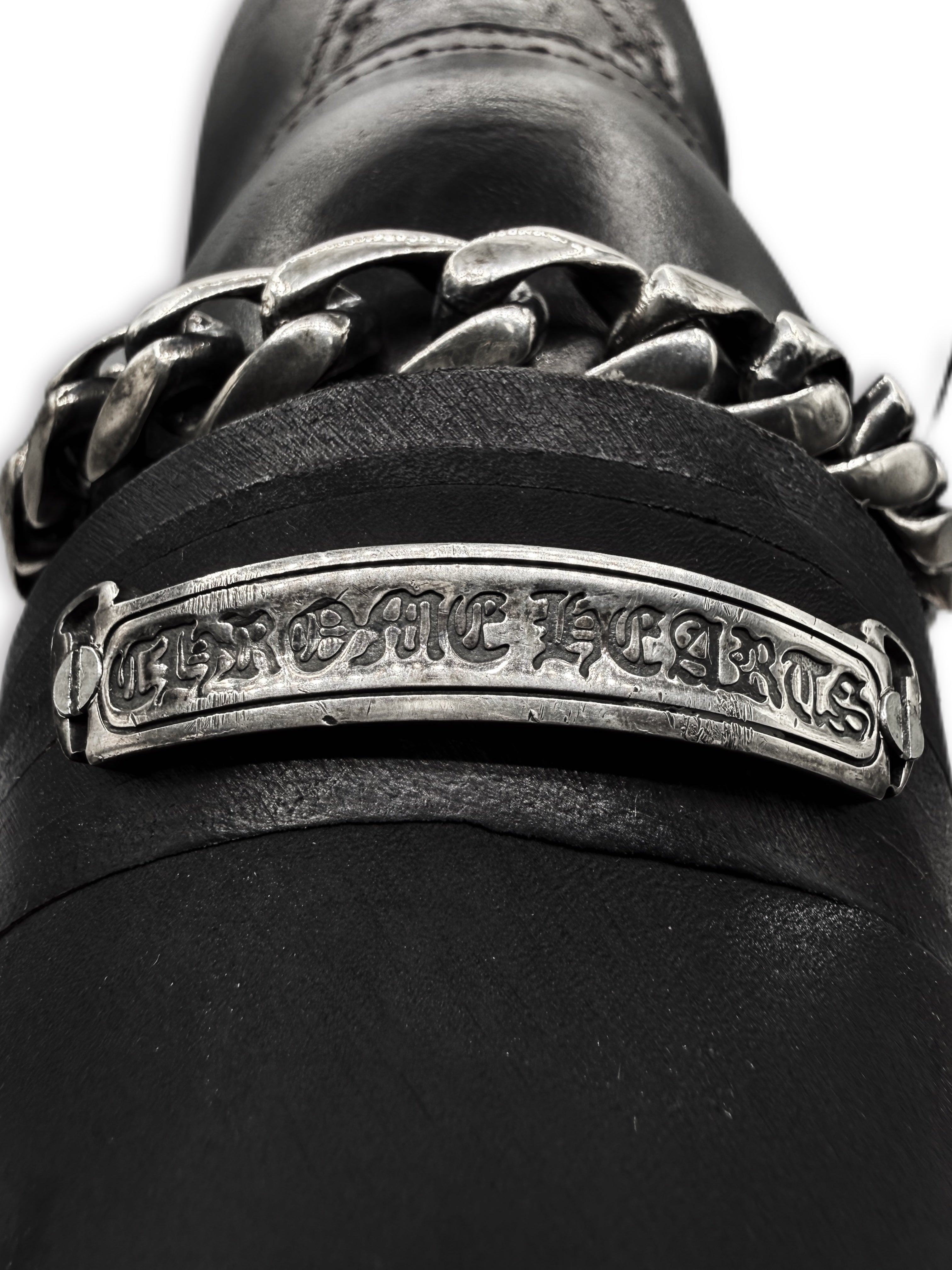 Chrome Hearts x Wesco Cuban Link Triple Gunslinger Engineer Boots