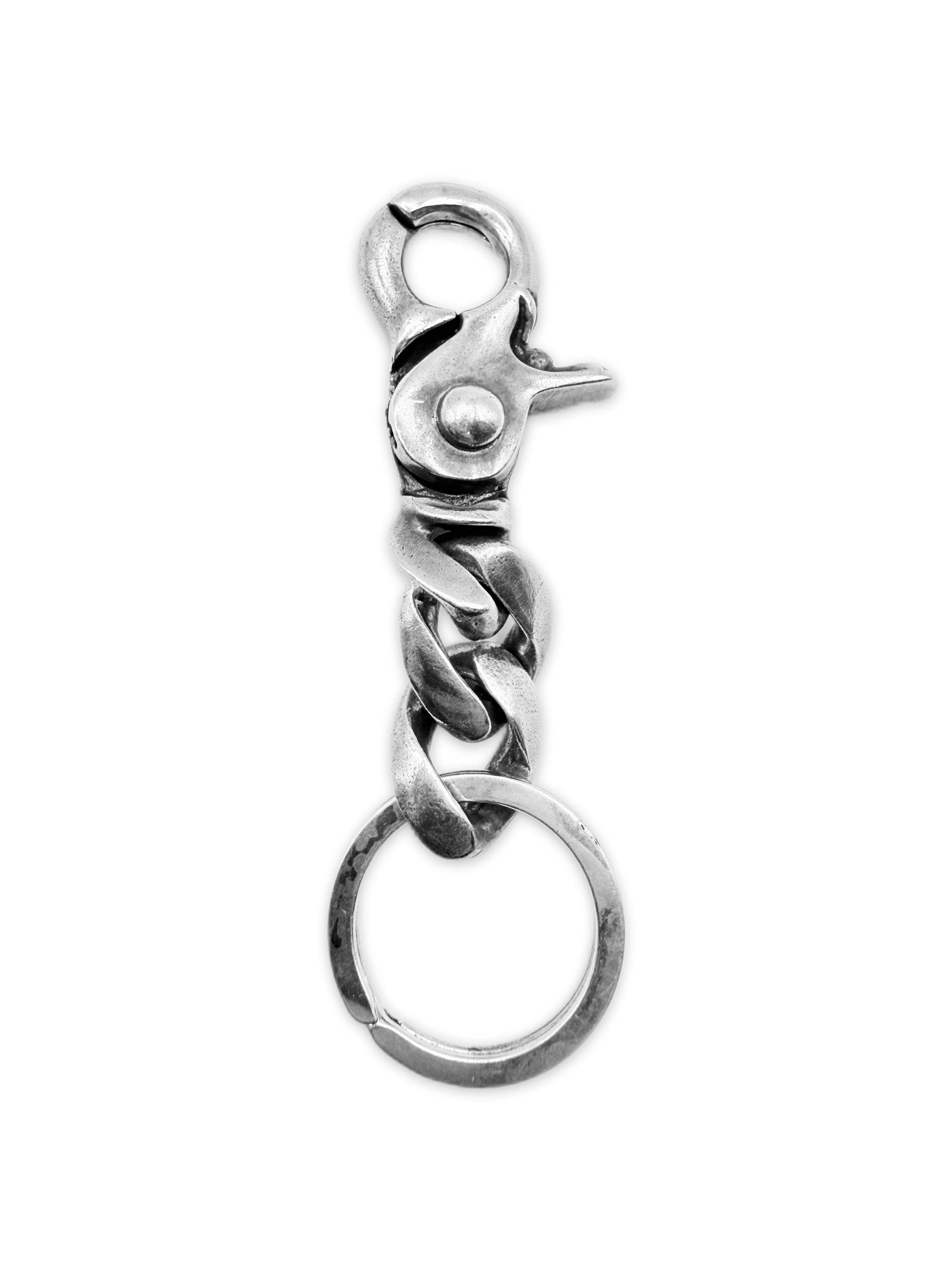 Chrome Hearts Cuban 3 Link Lobster Clasp Keychain