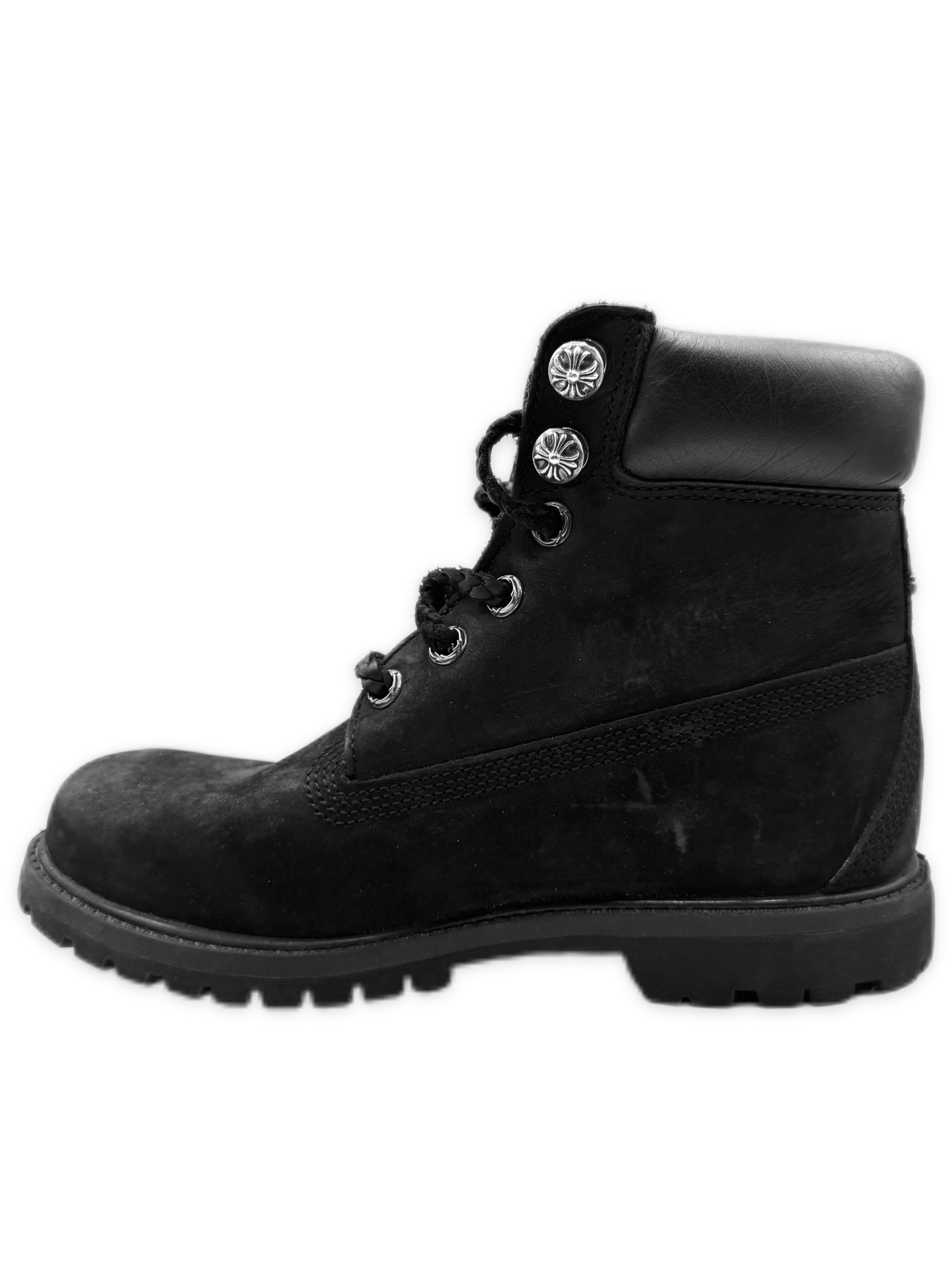 Chrome Hearts x Timberland Dagger Pendant .925 Silver Black Boots