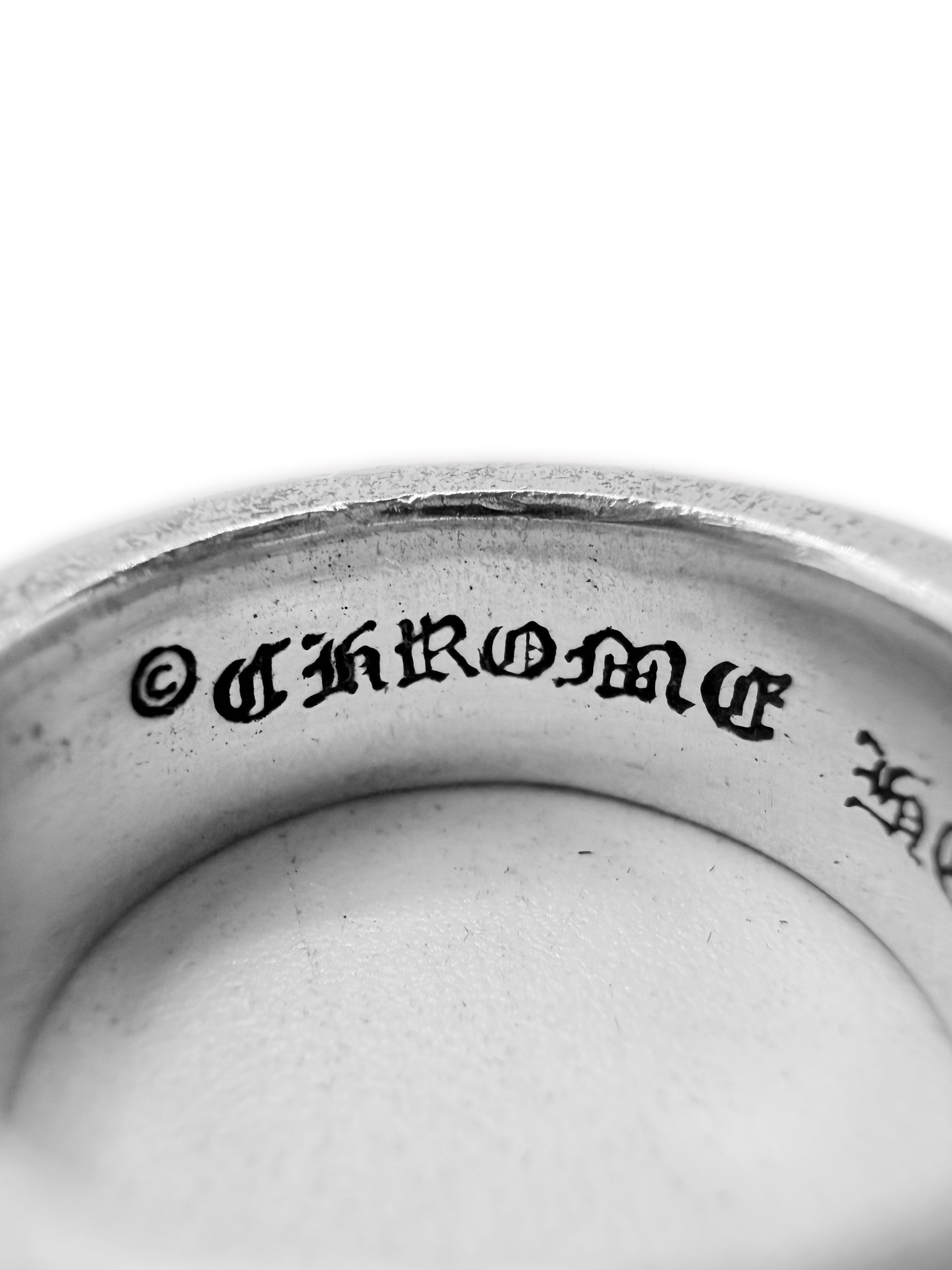 Chrome Hearts Double Narrow Vine Band .925 Silver Ring