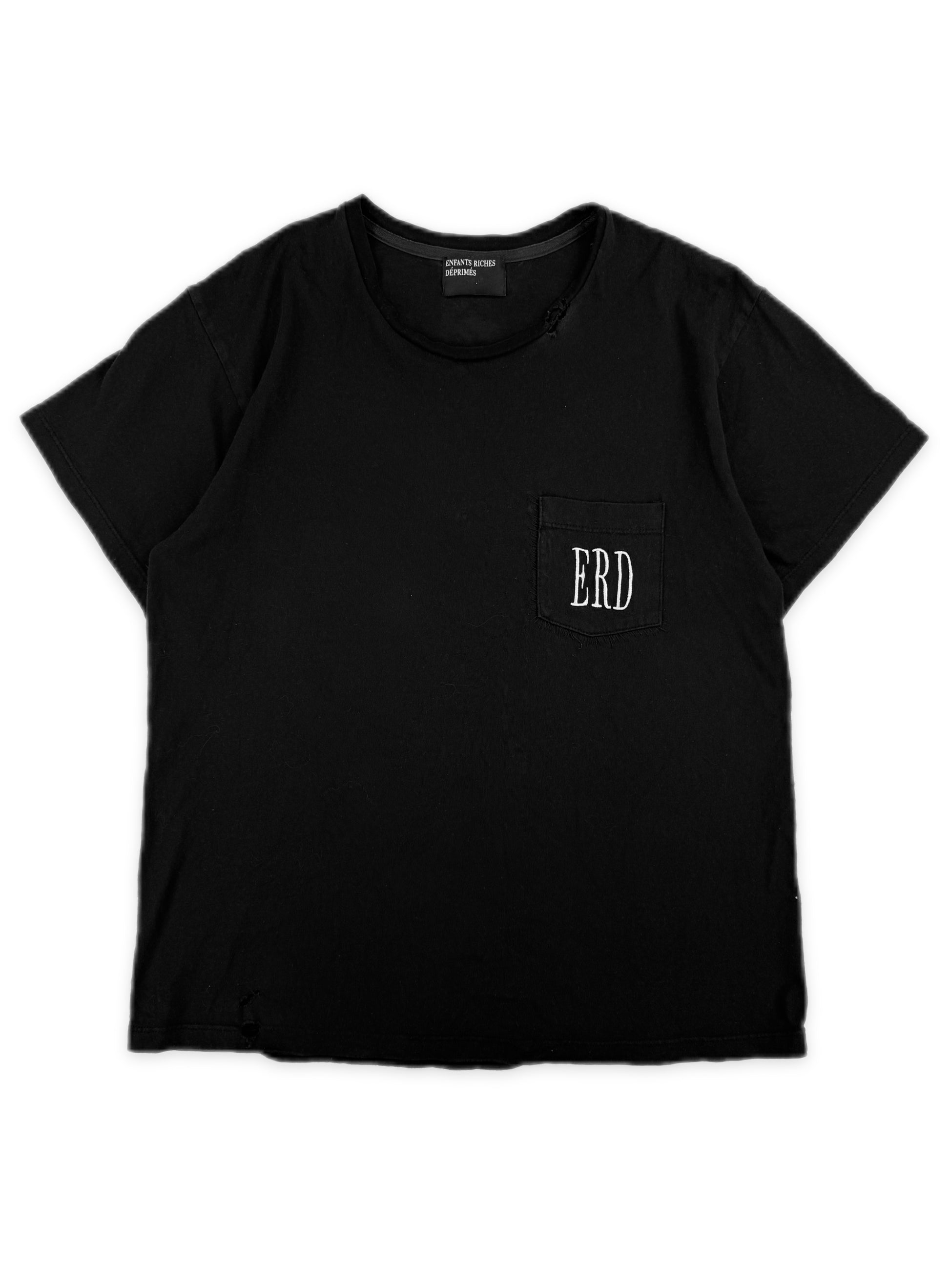 Enfants Riches Deprimes Pocket Logo ERD Black T-Shirt
