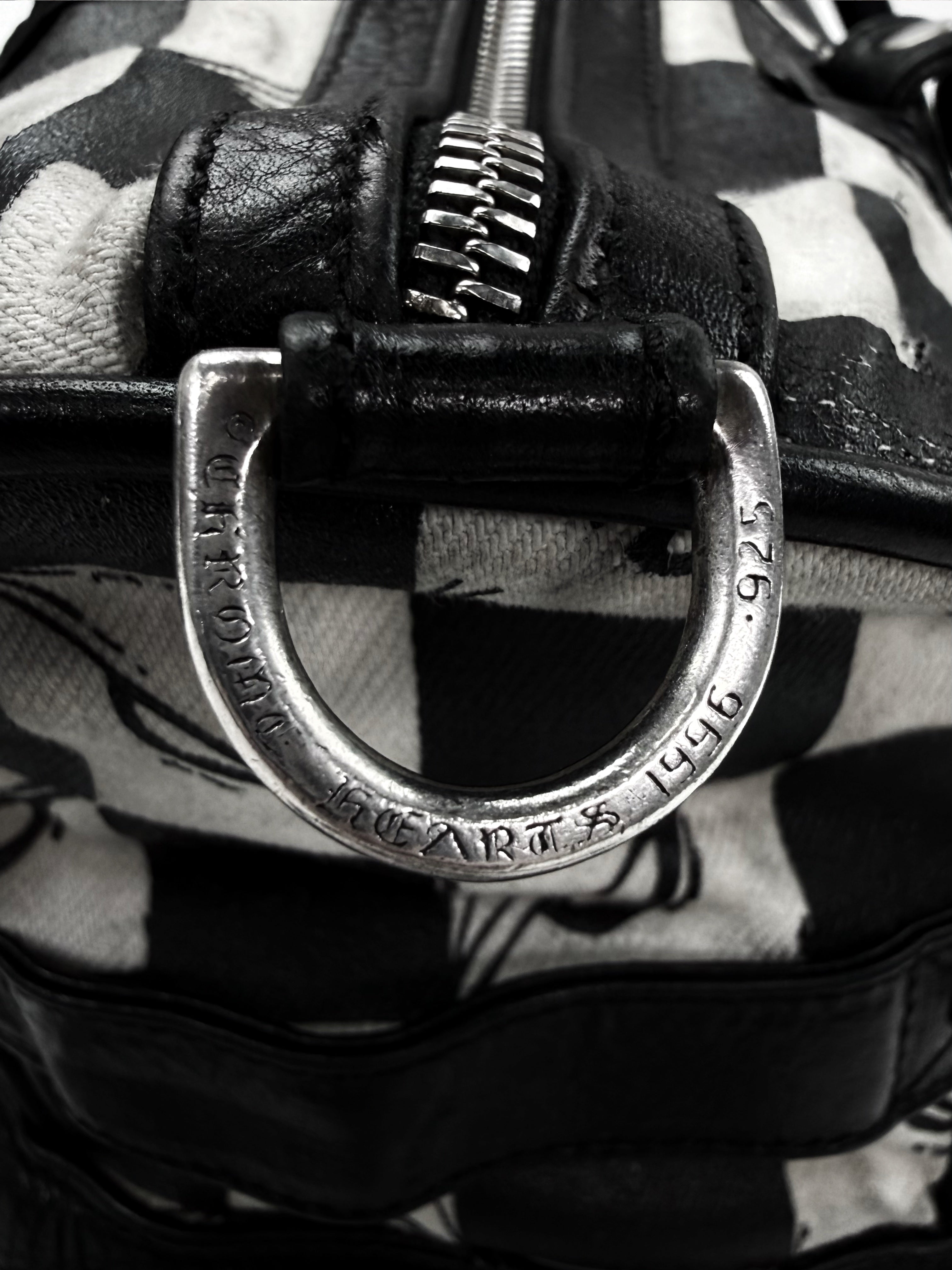 Chrome Hearts x Matty Boy 99 Eyes Leather Gunslinger Duffle Bag