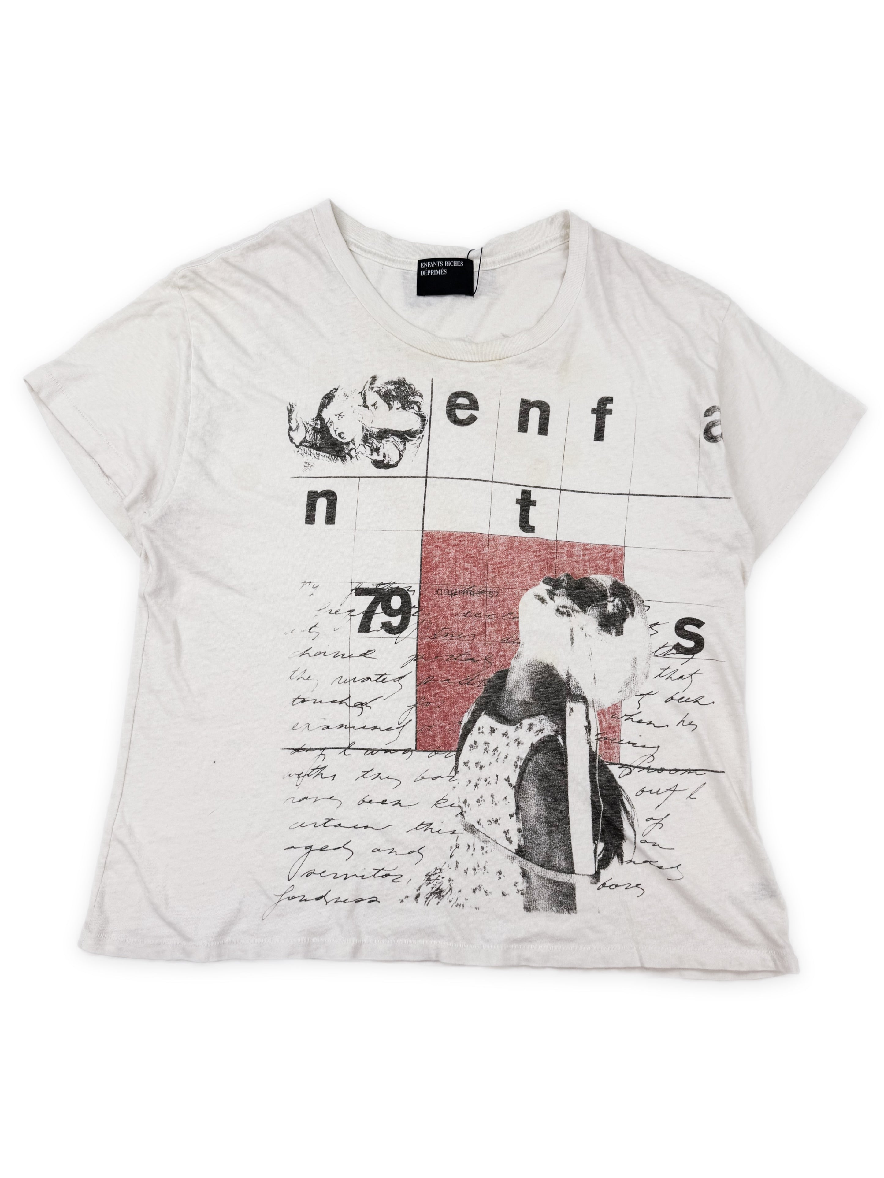 Enfants Riches Deprimes ‘Pharmacist Daughter’ White Graphic T-Shirt