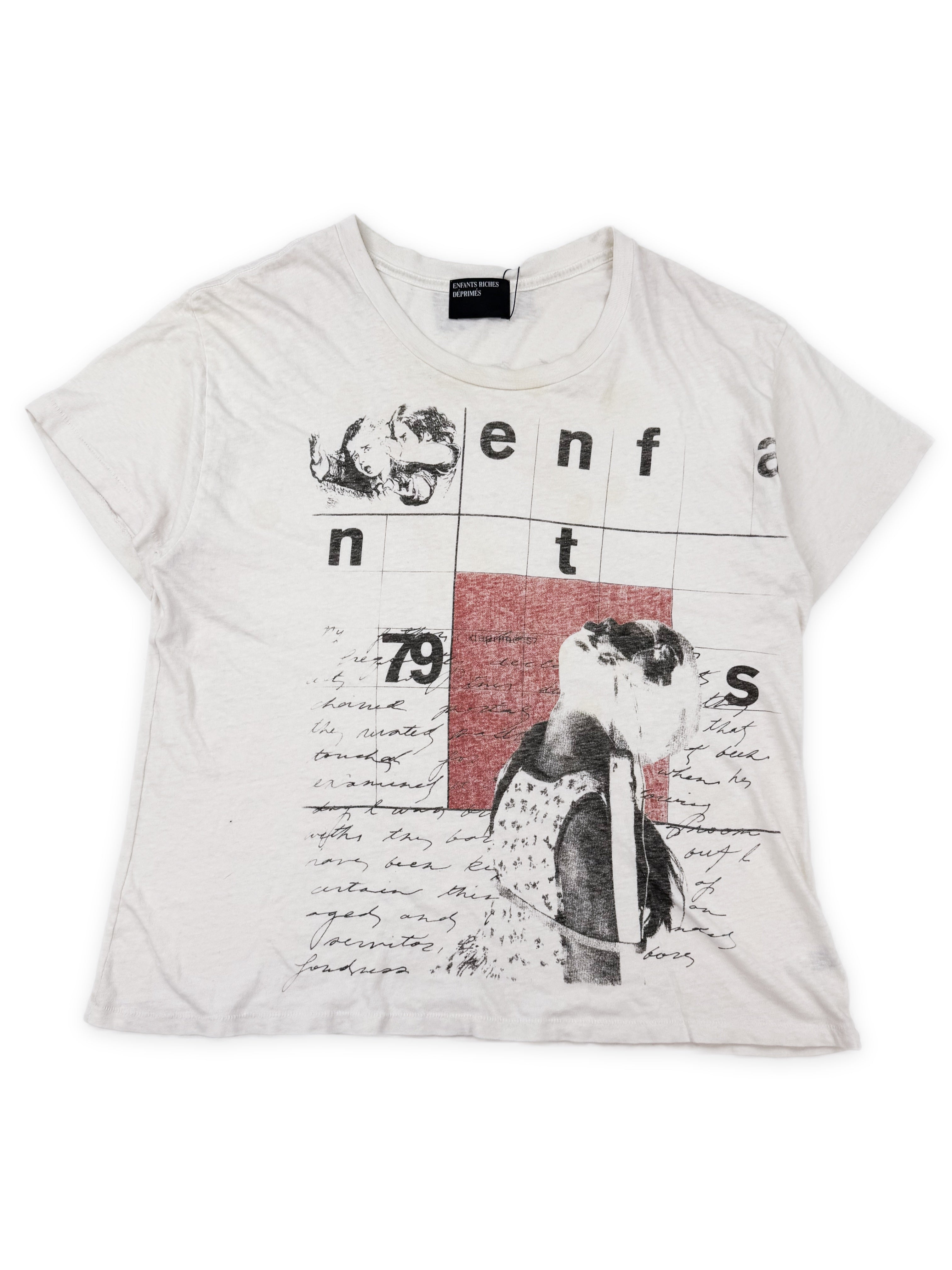 Enfants Riches Deprimes ‘Pharmacist Daughter’ White Graphic T-Shirt