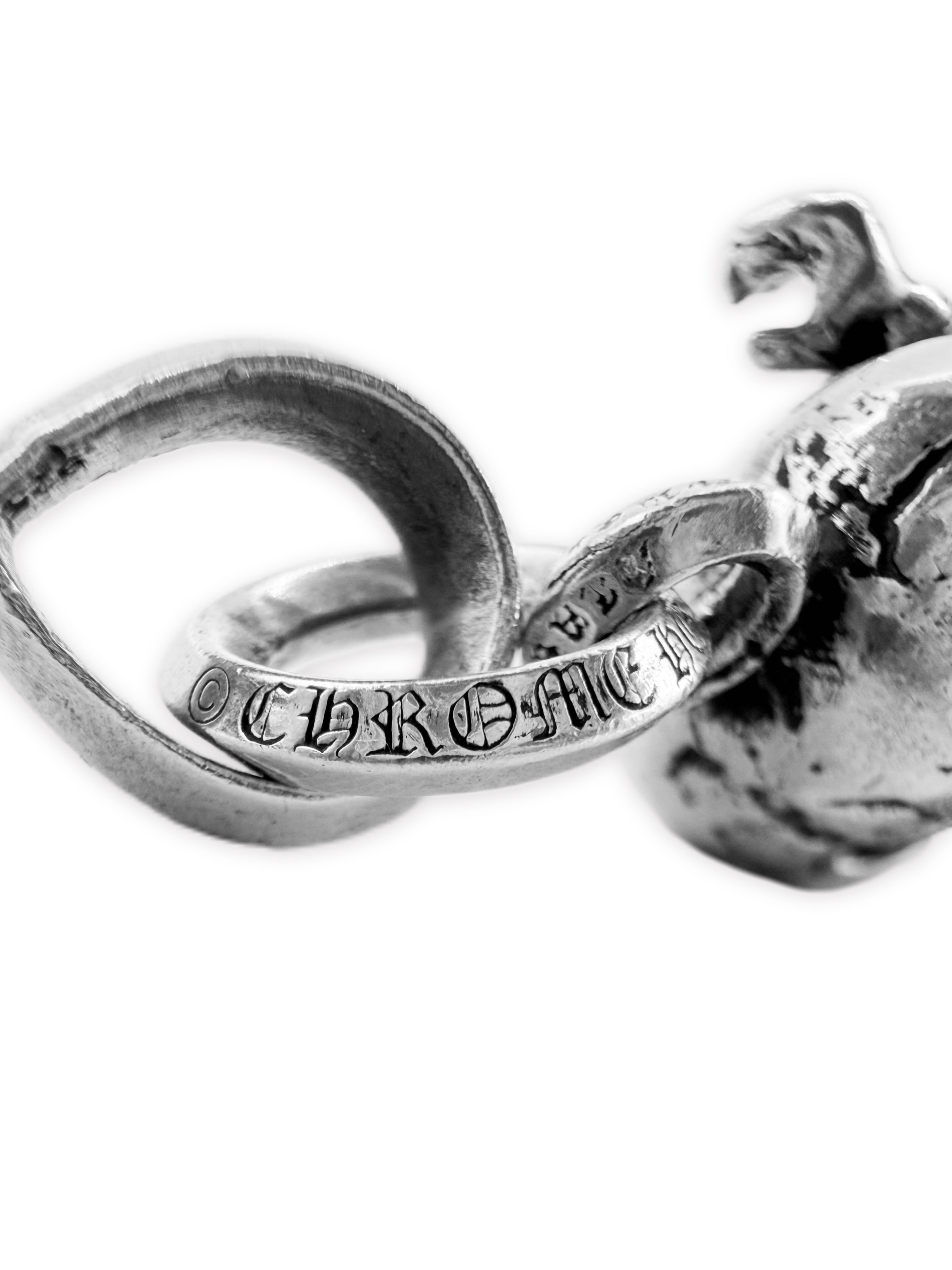 CHROME HEARTS FOTI HARRIS TEETER LARGE .925 SILVER PENDANT