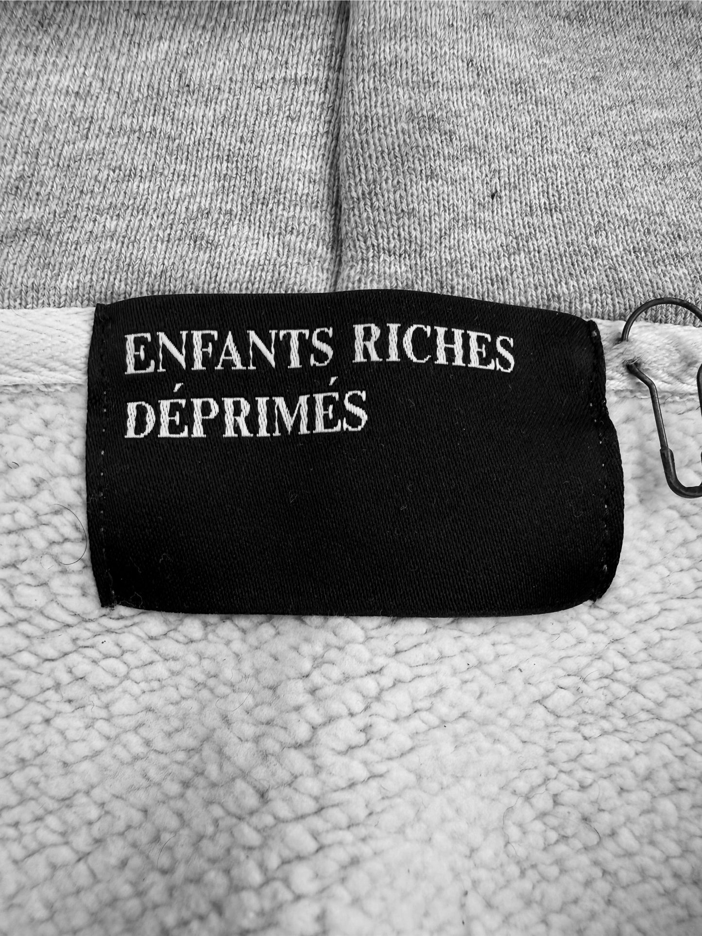 Enfants Riches Deprimes ‘Special Swiss Toys’ Distressed Grey Hoodie