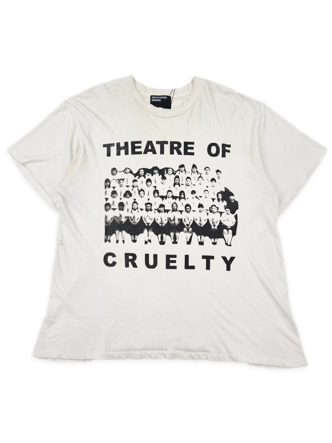 Enfants Riches Deprimes ‘Theatre of Curelty’ White Graphic T-Shirt