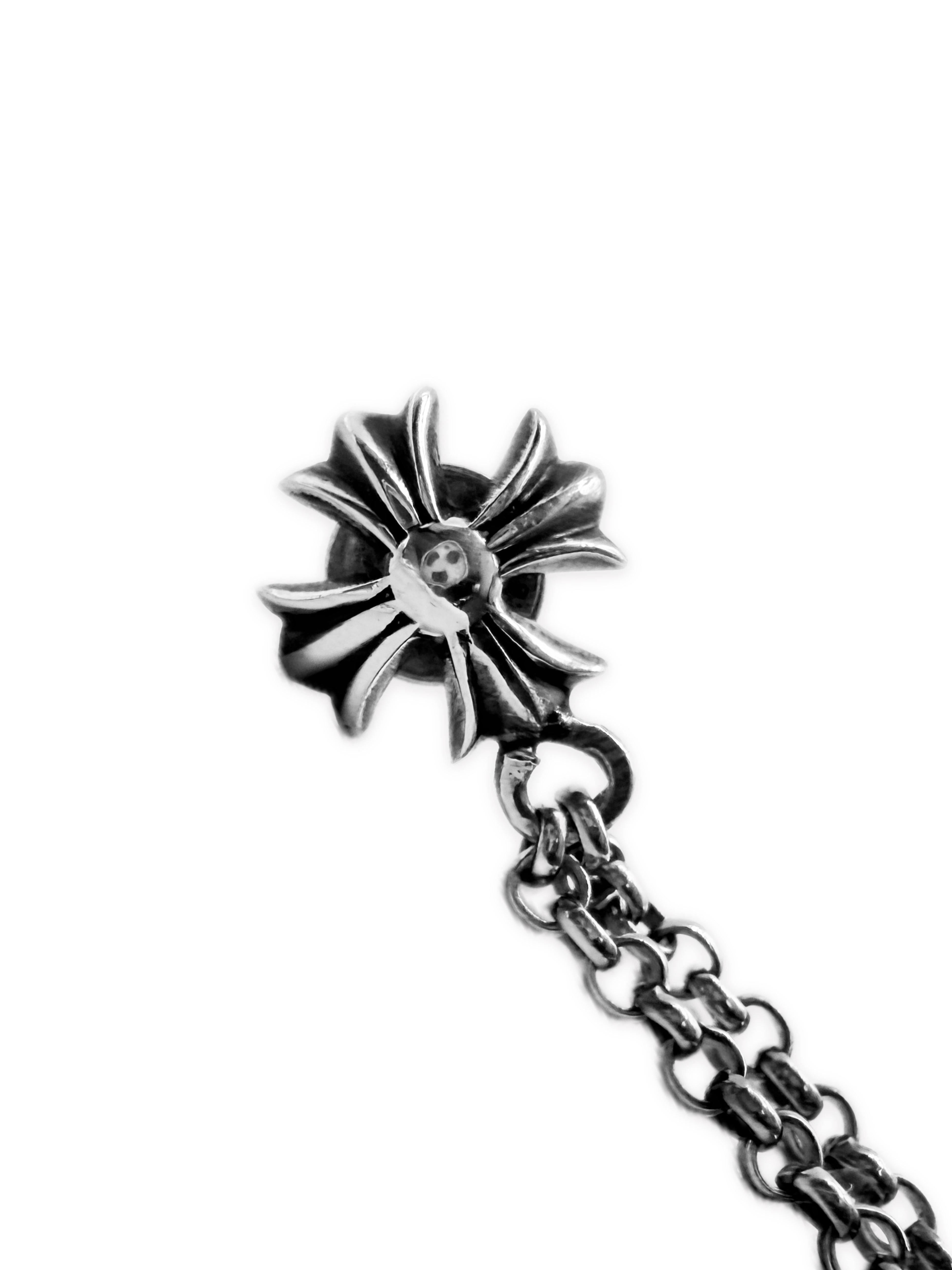 Chrome Hearts Dice Roll Chain Plus .925 Drop Earring
