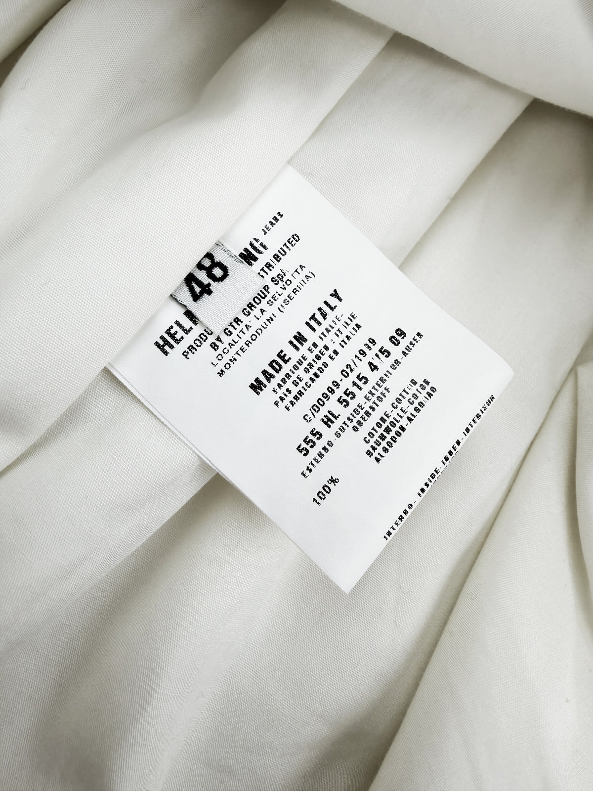 AW99 Helmut Lang Ballistic Nylon Beige Cargo Vest