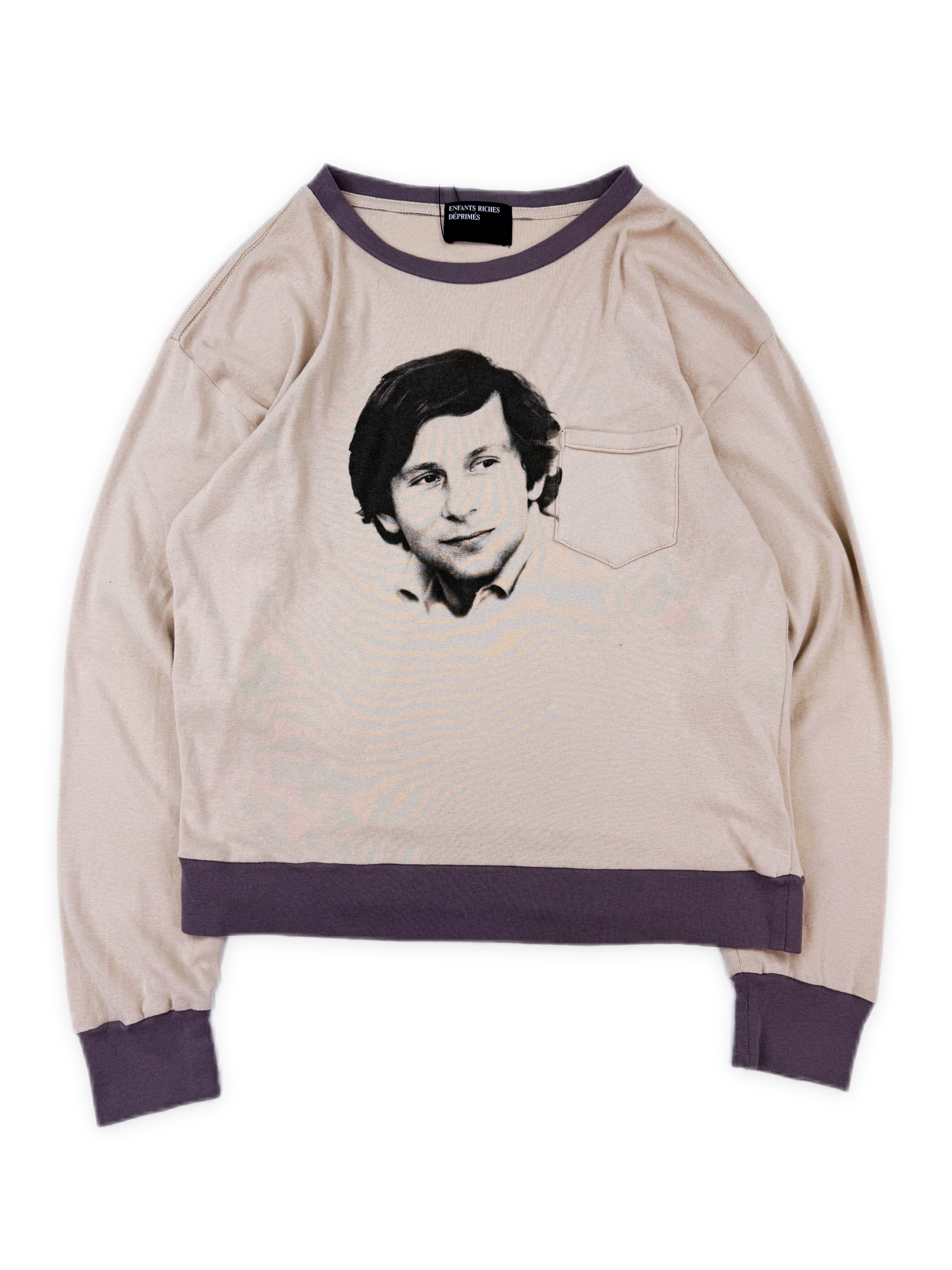 Enfants Riches Deprimes ‘Roman Polanski’ Two Tone Crewneck