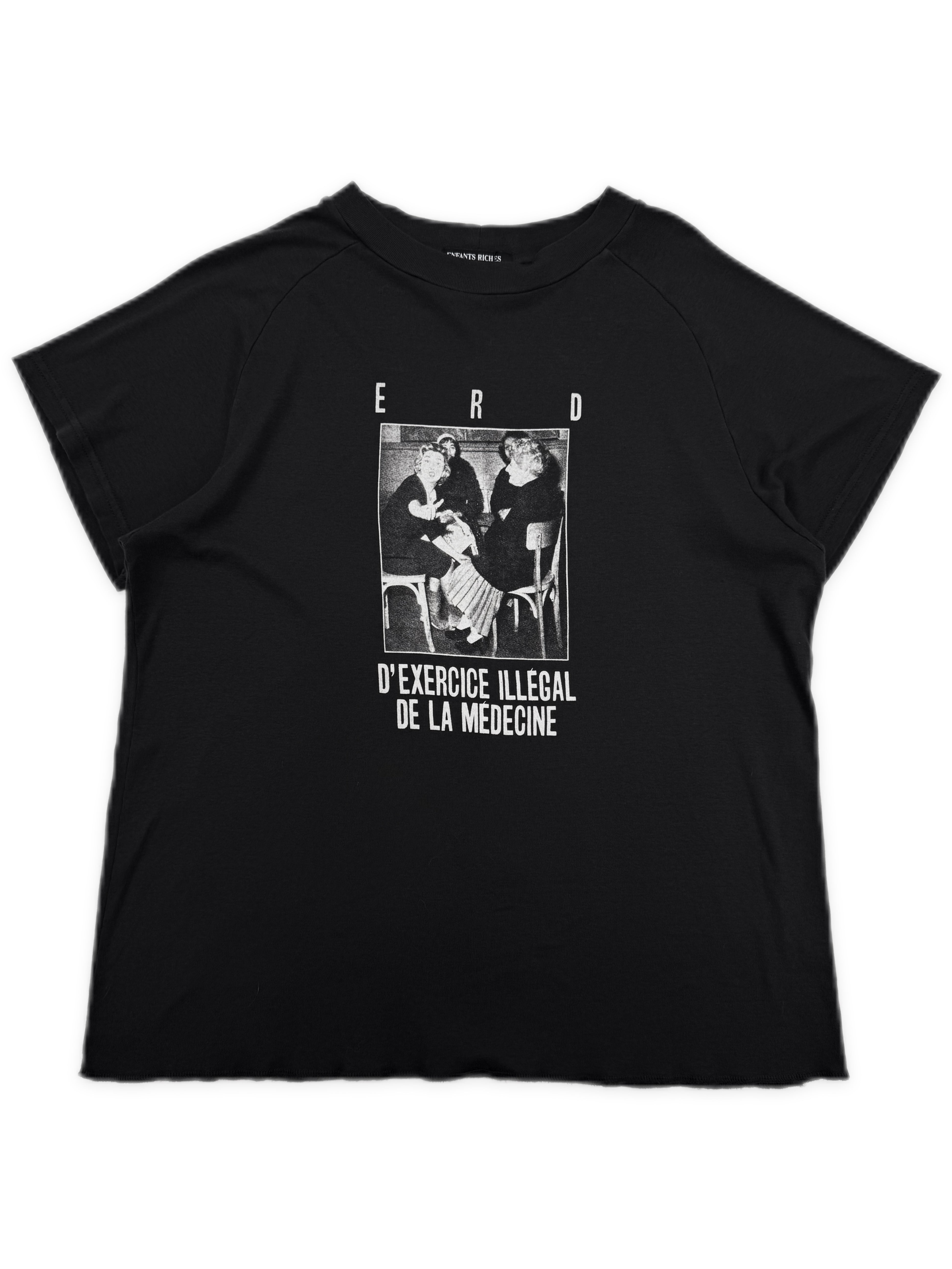 Enfants Riches Deprimes ‘Medicine’ Ribbed Graphic T-Shirt