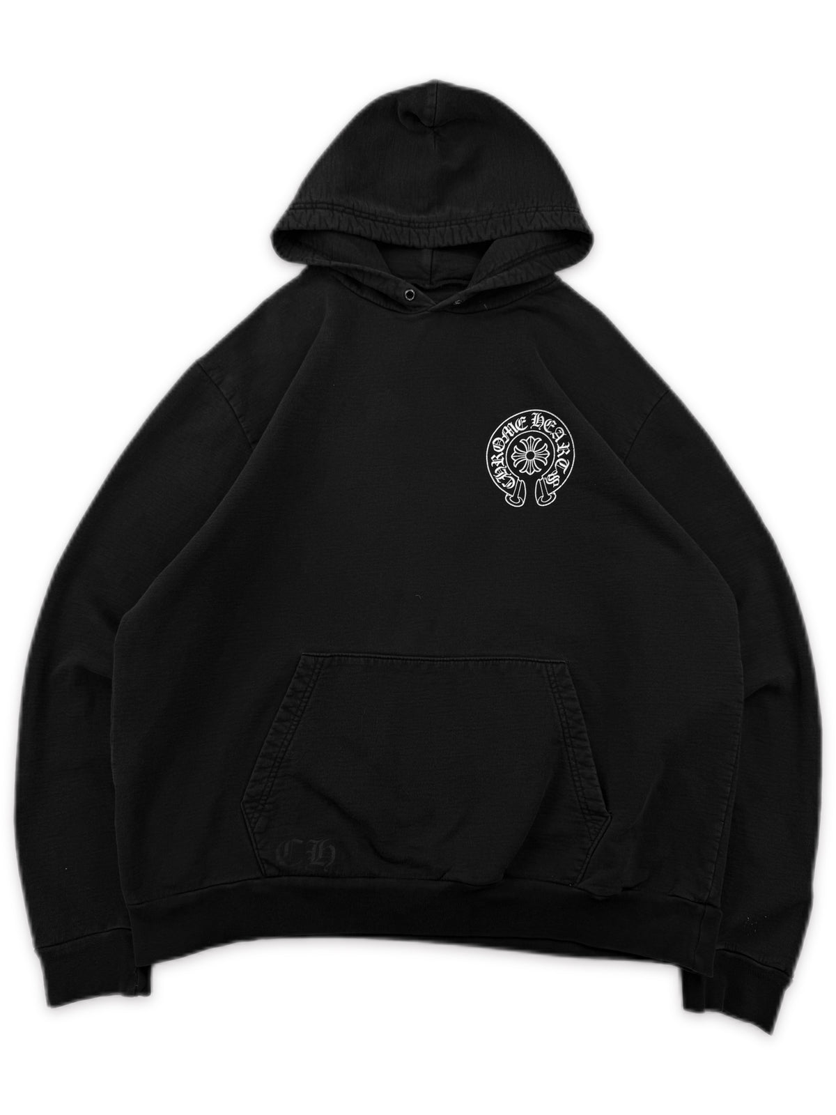 Chrome Hearts Miami Exclusive Horseshoe Black Hoodie