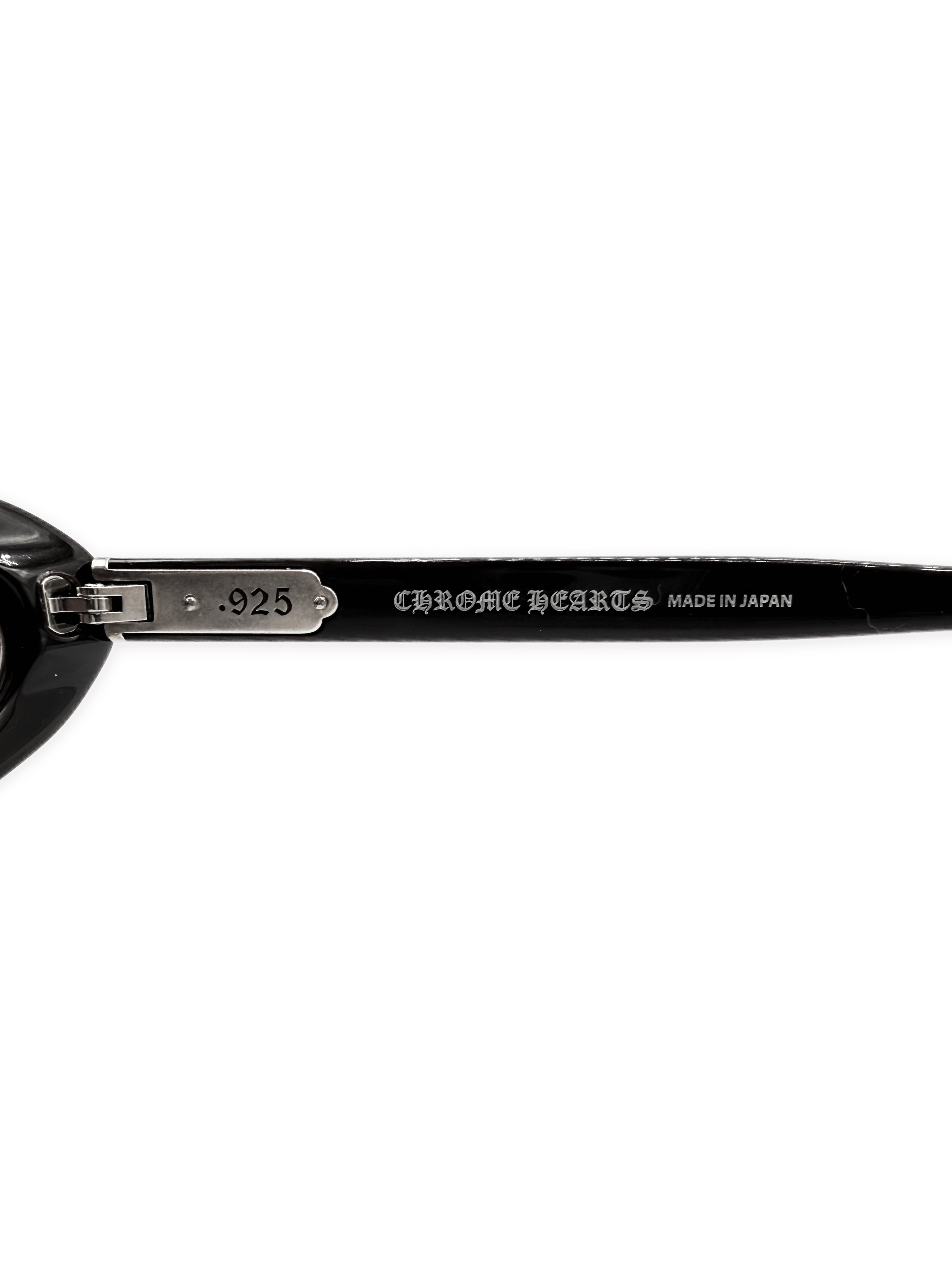 Chrome Hearts Tart Brown Oval .925 Silver Sunglasses