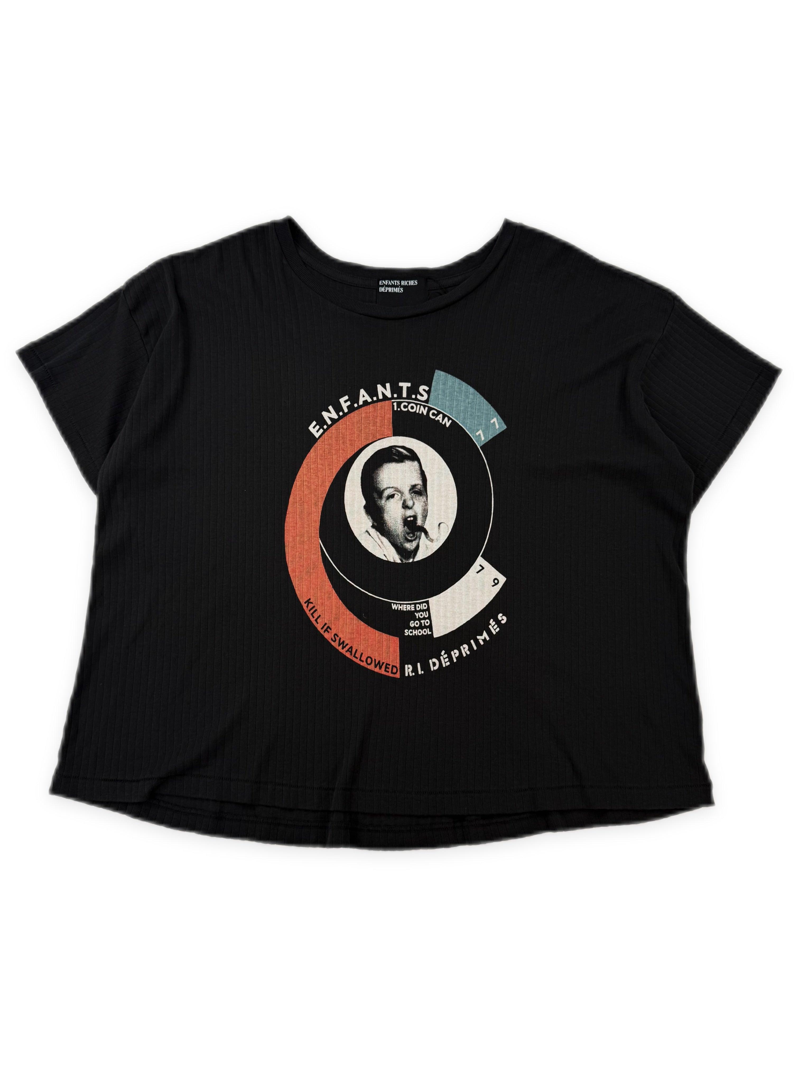 Enfants Riches Deprimes ‘Snake Boy’ Ribbed Graphic T-Shirt