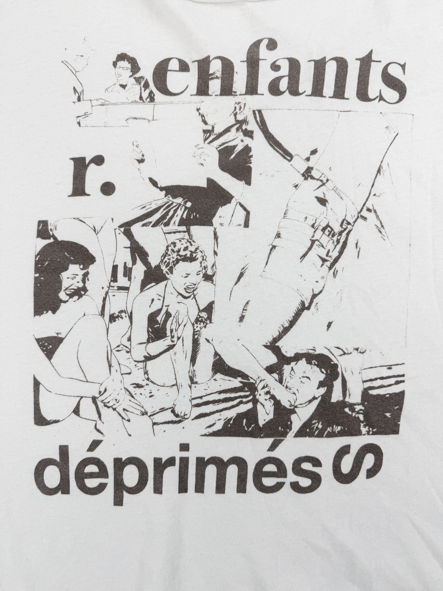 Enfants Riches Deprimes ‘Gnaw’ White Graphic T-Shirt