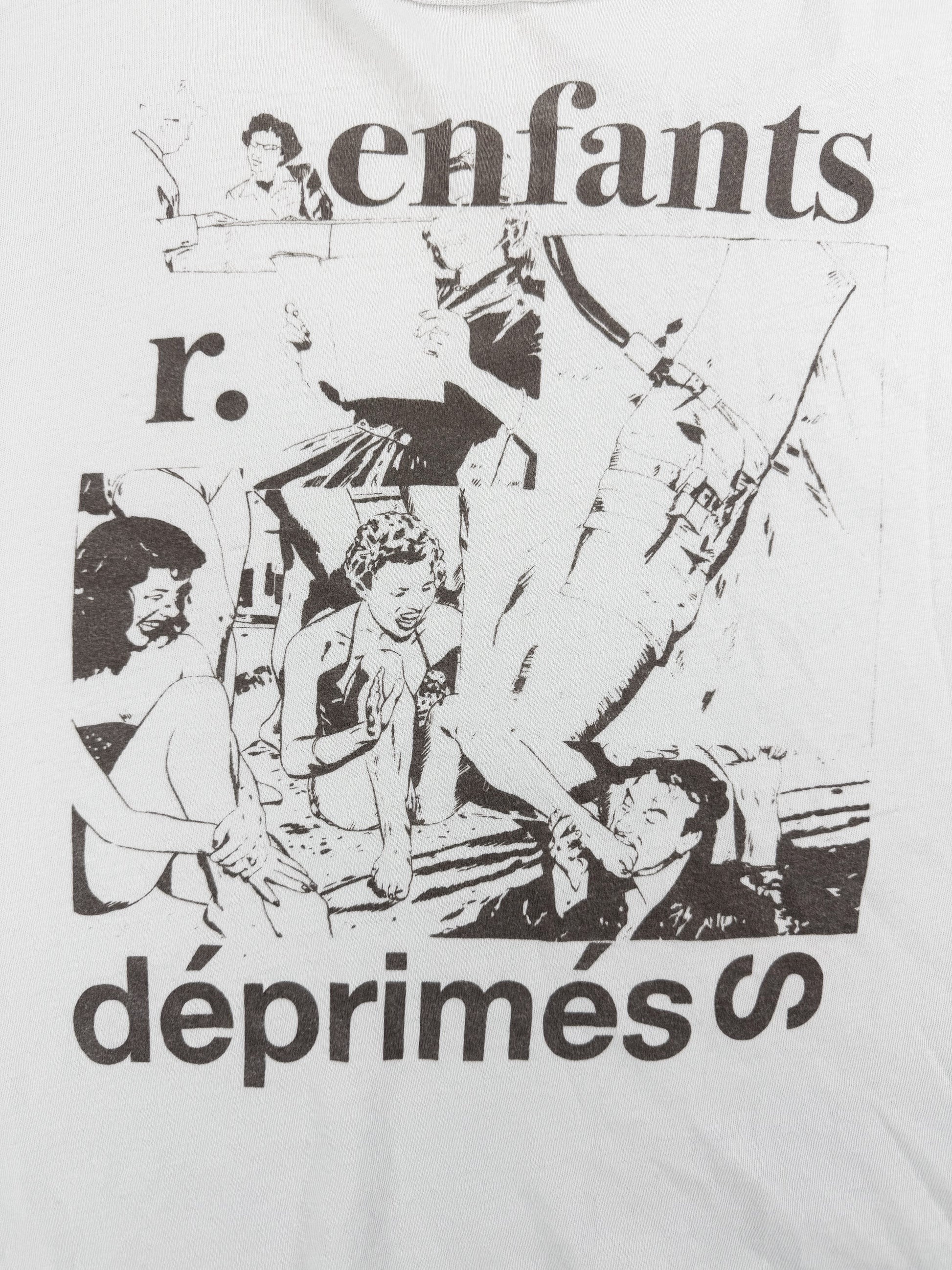 Enfants Riches Deprimes ‘Gnaw’ White Graphic T-Shirt