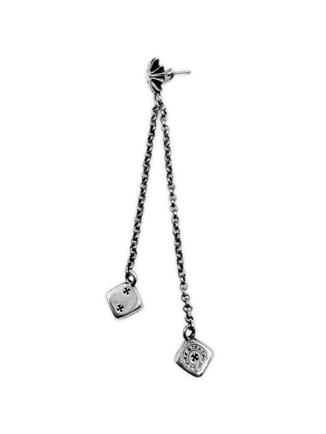 Chrome Hearts Dice Roll Chain Plus .925 Drop Earring
