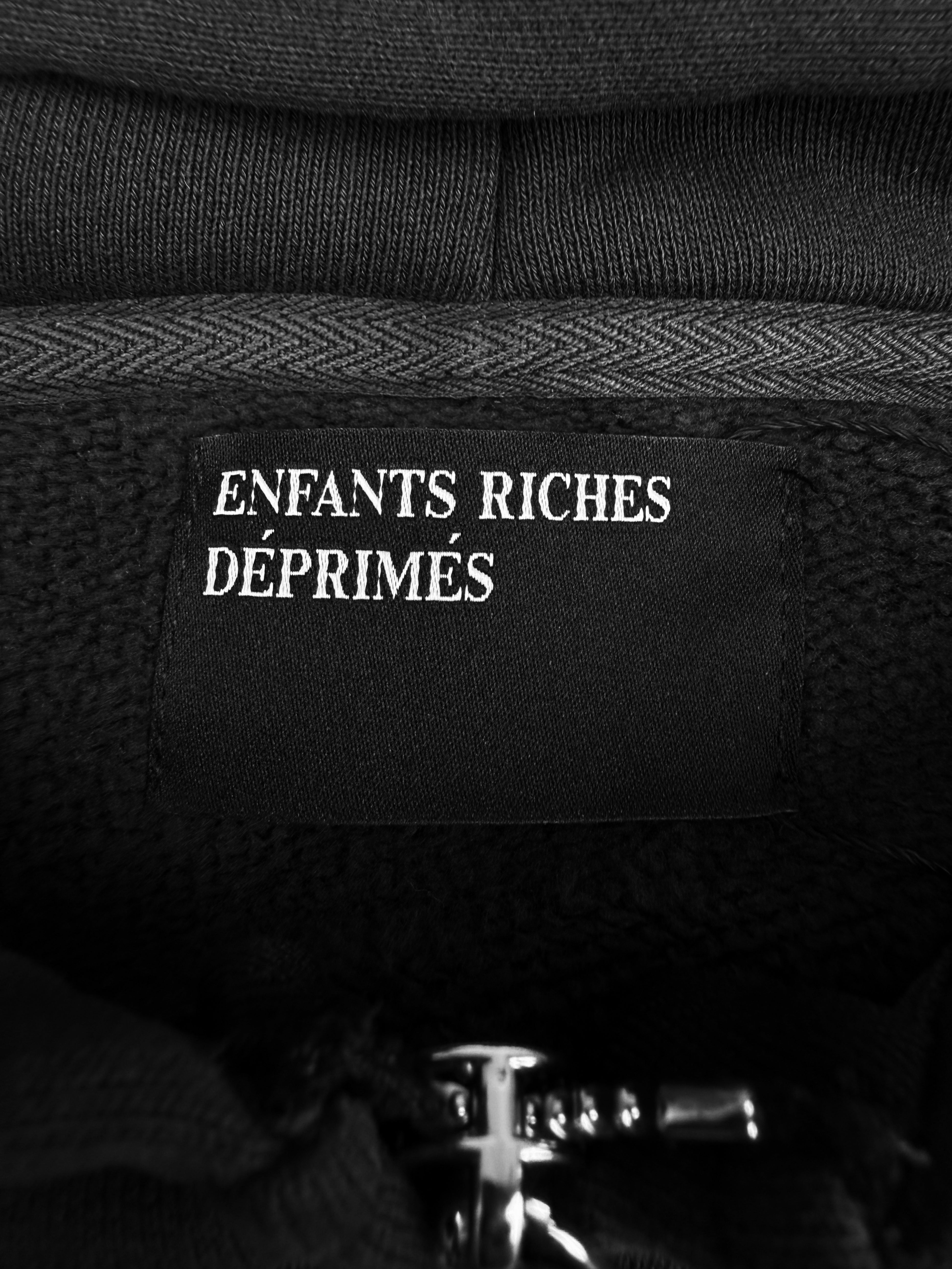 Enfants Riches Deprimes ‘4.5 Years War’ Maxfield Exclusive Zip Assemblage Hoodie