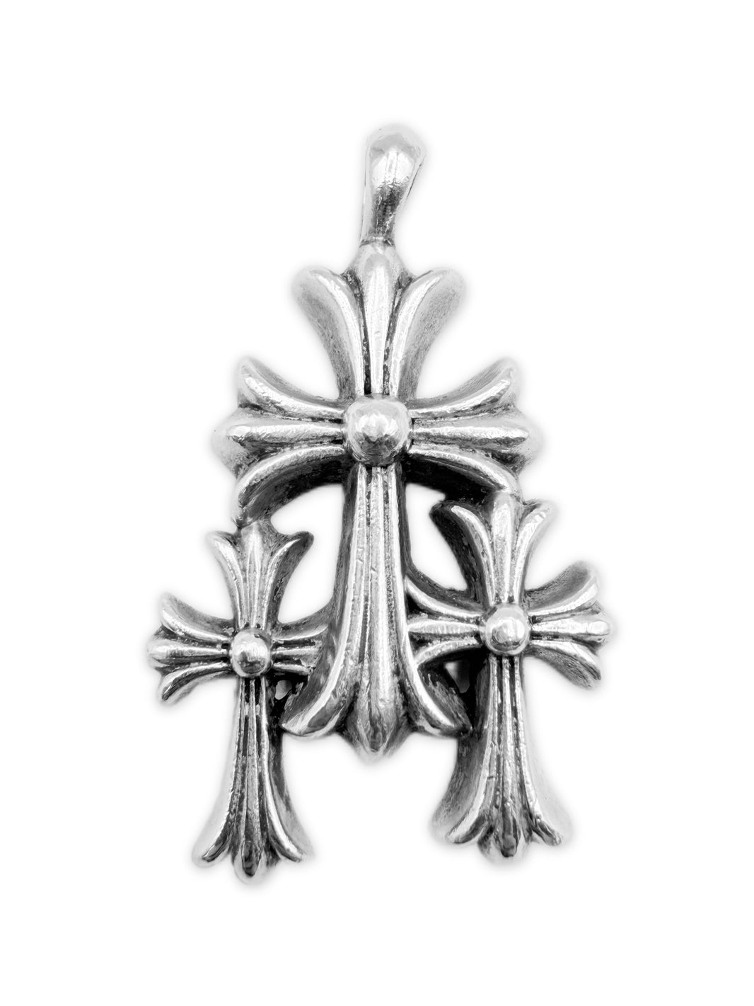 Chrome Hearts Triple Cross Large .925 Silver Pendant