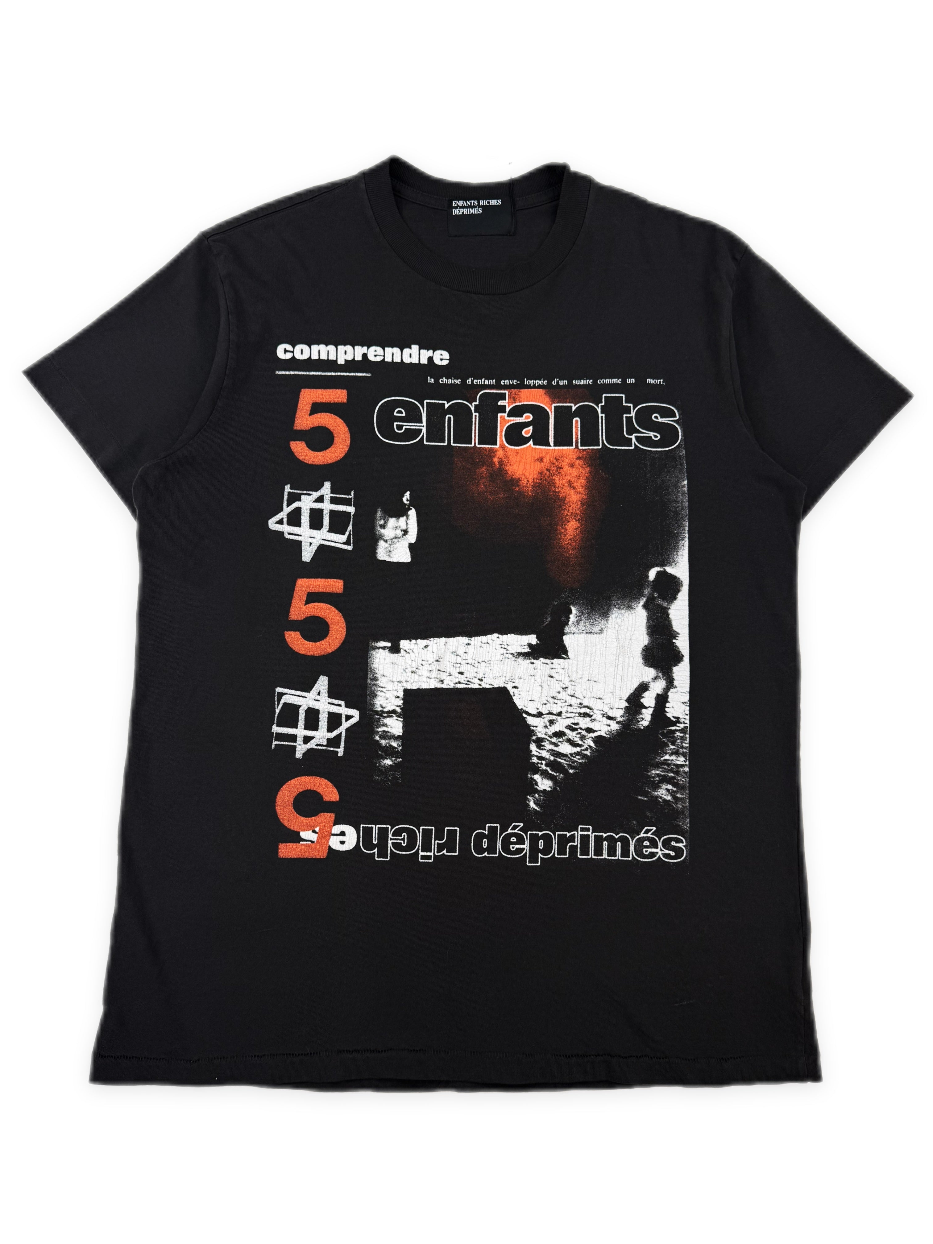 Enfants Riches Deprimes ‘Compendre’ Black 555 T-Shirt