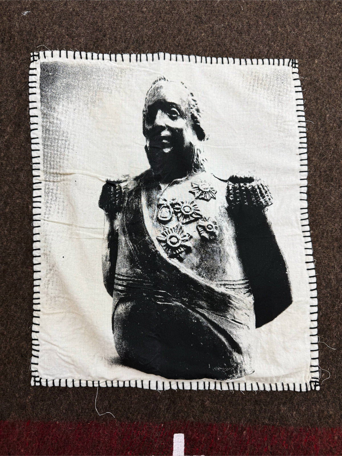 AW26 Enfants Riches Deprimes F&amp;F 1/10 ‘JFK’ Patchwork Blanket