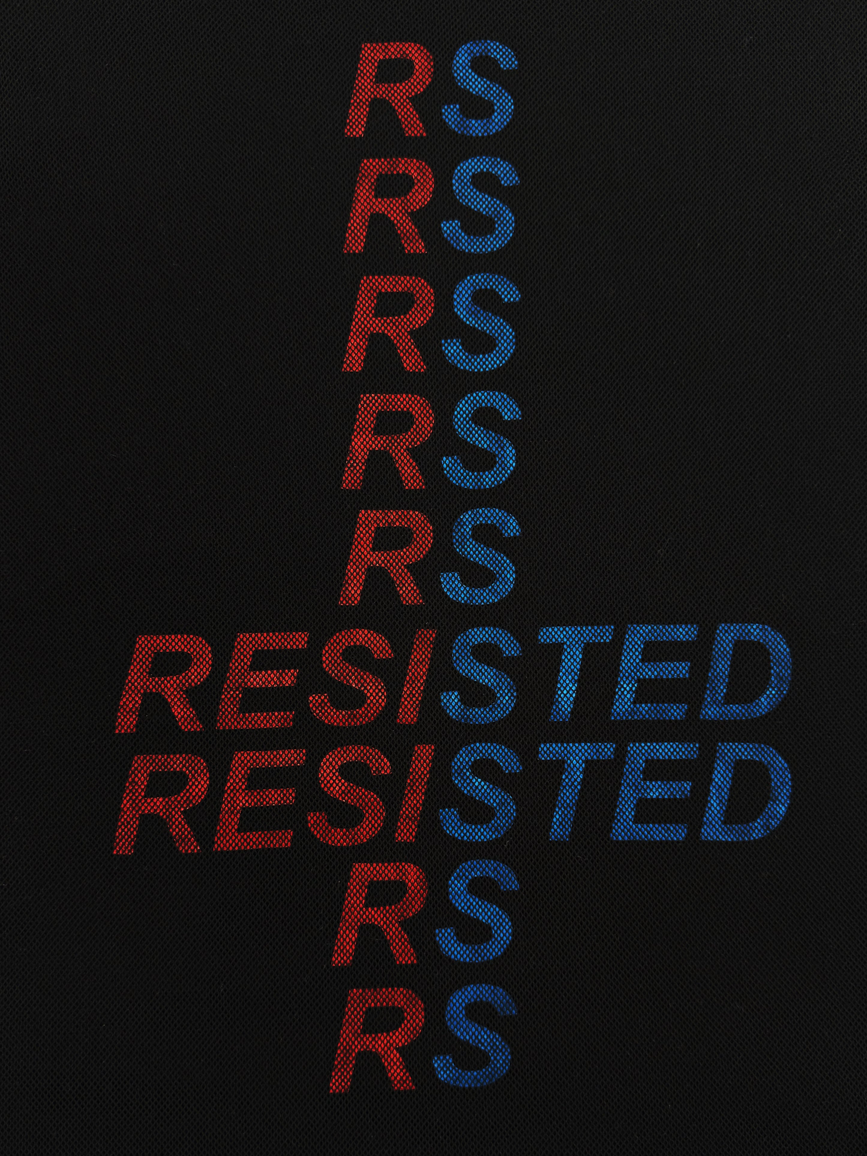 SS03 Raf Simons ‘Resisted’ Consumed Mesh Layered Tank Top