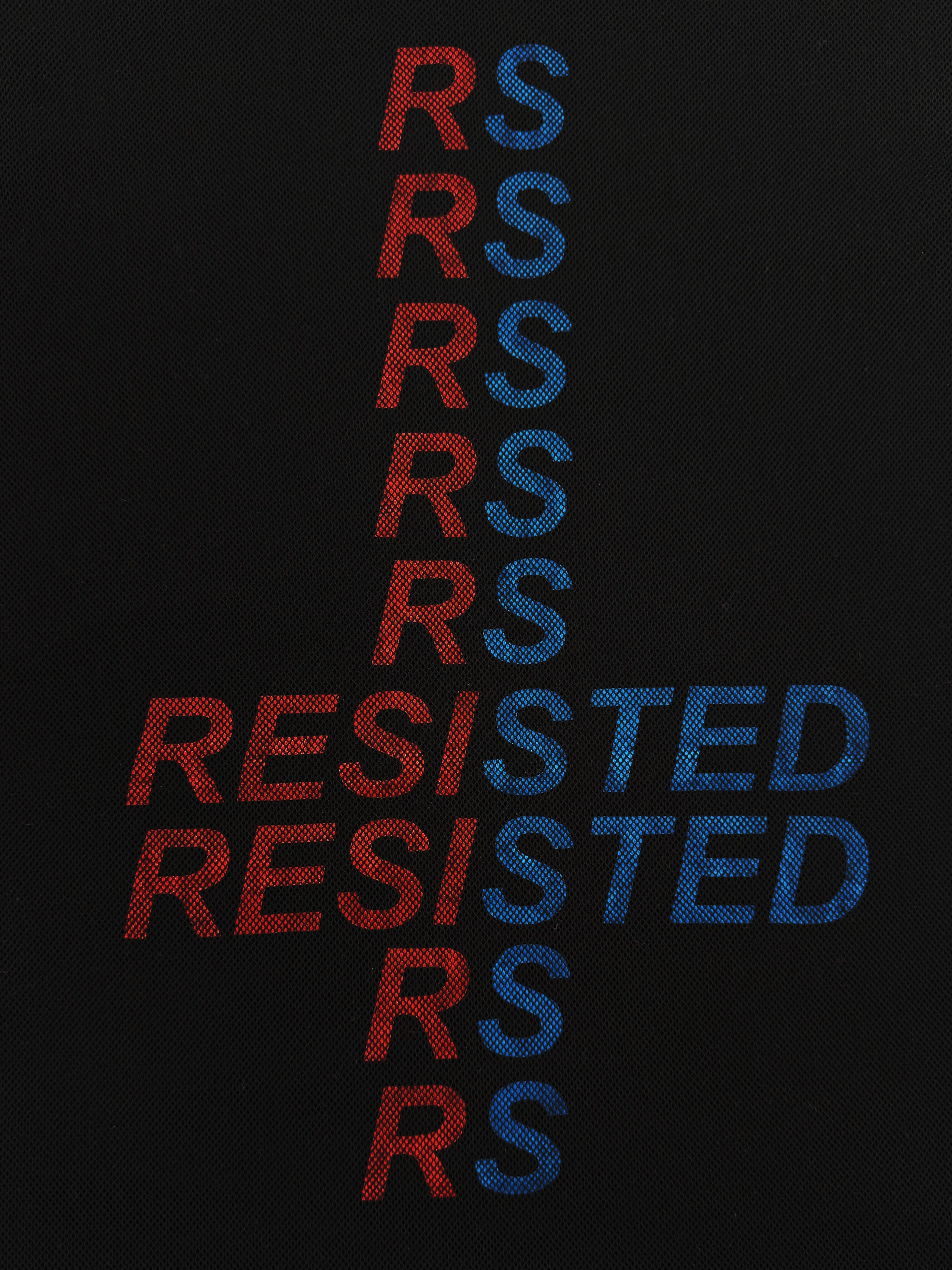 SS03 Raf Simons ‘Resisted’ Consumed Mesh Layered Tank Top