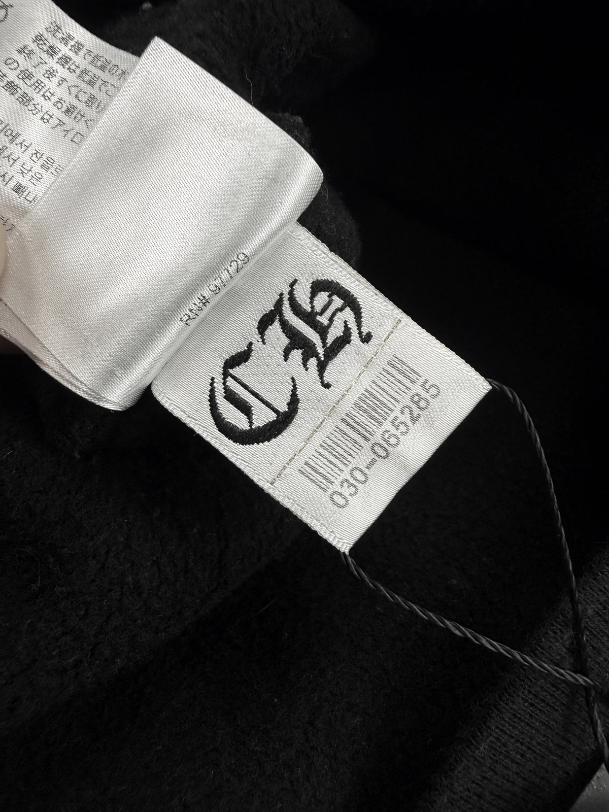 Chrome Hearts Foti Zodiac Black Zip-Up Hoodie