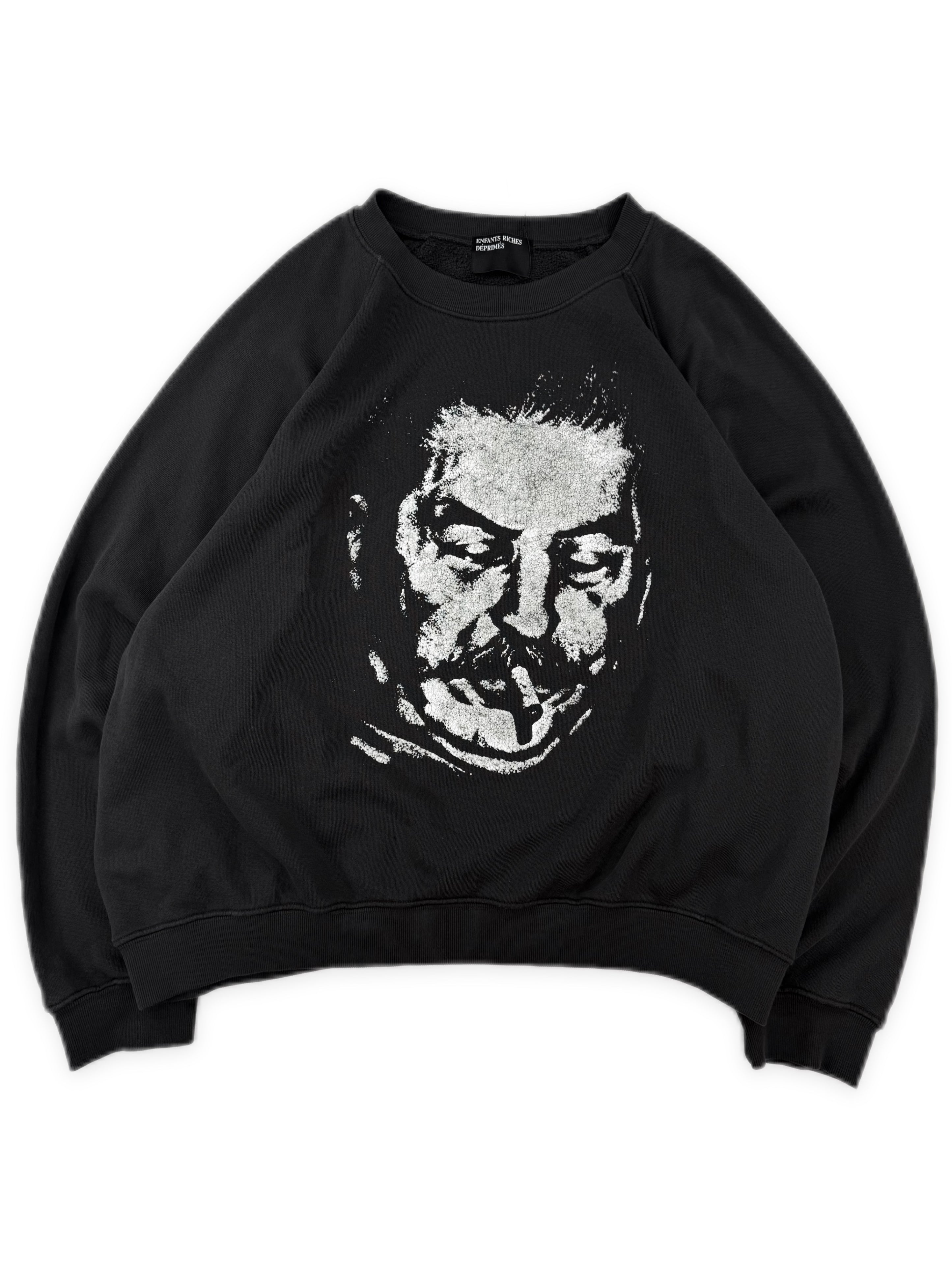 Enfants Riches Deprimes ‘Stalin’ Black Graphic Crewneck