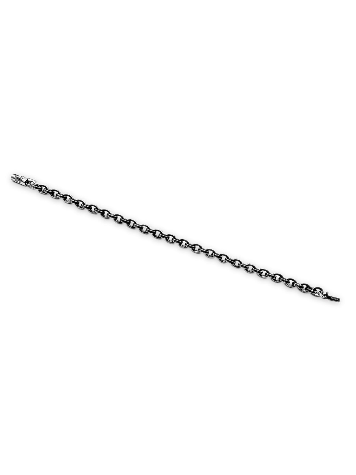Chrome Hearts 7.5 in Paper Chain .925 Silver Bracelet