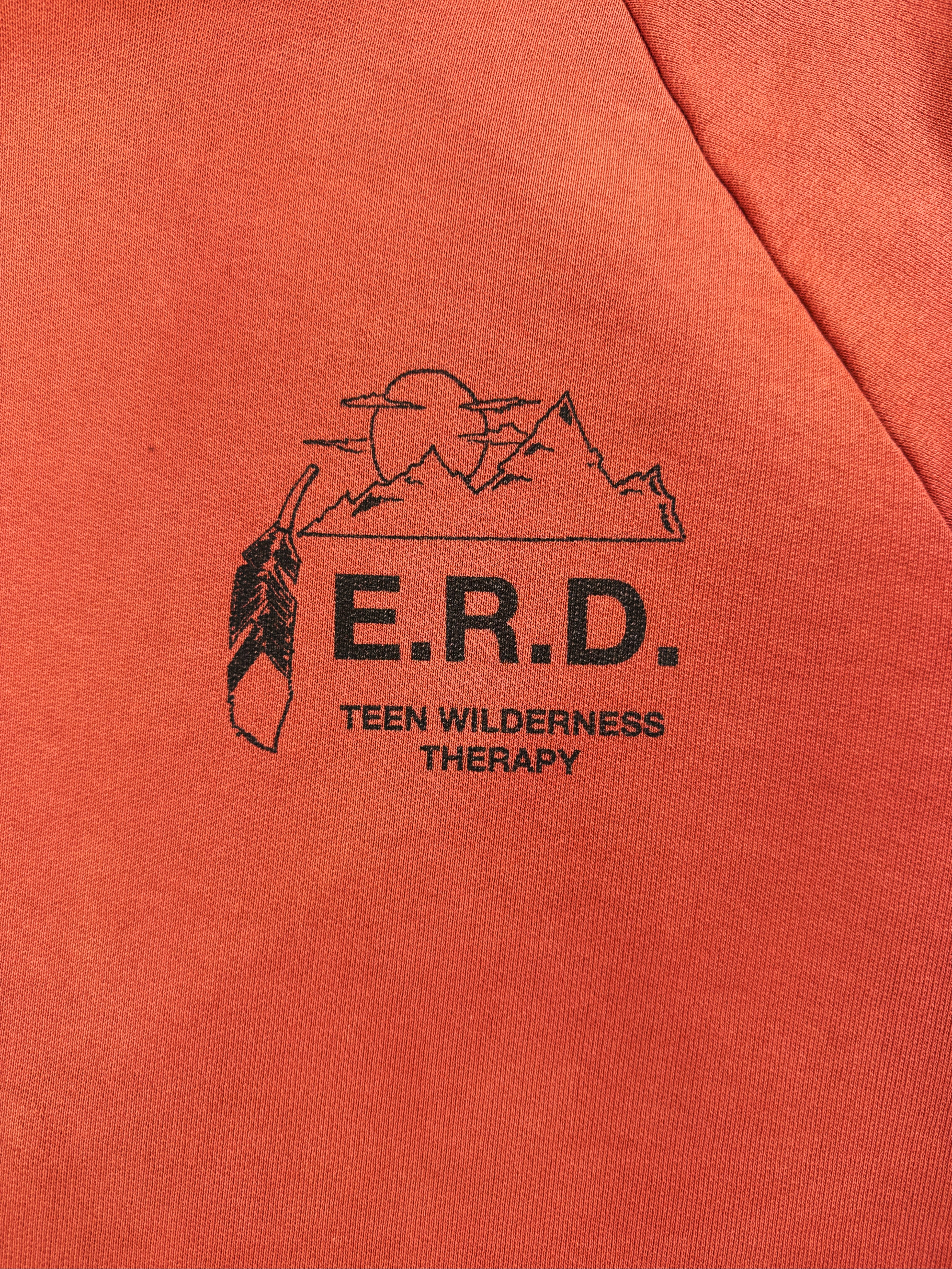 Enfants Riches Deprimes ‘Teen Wilderness Therapy’ Red Hoodie