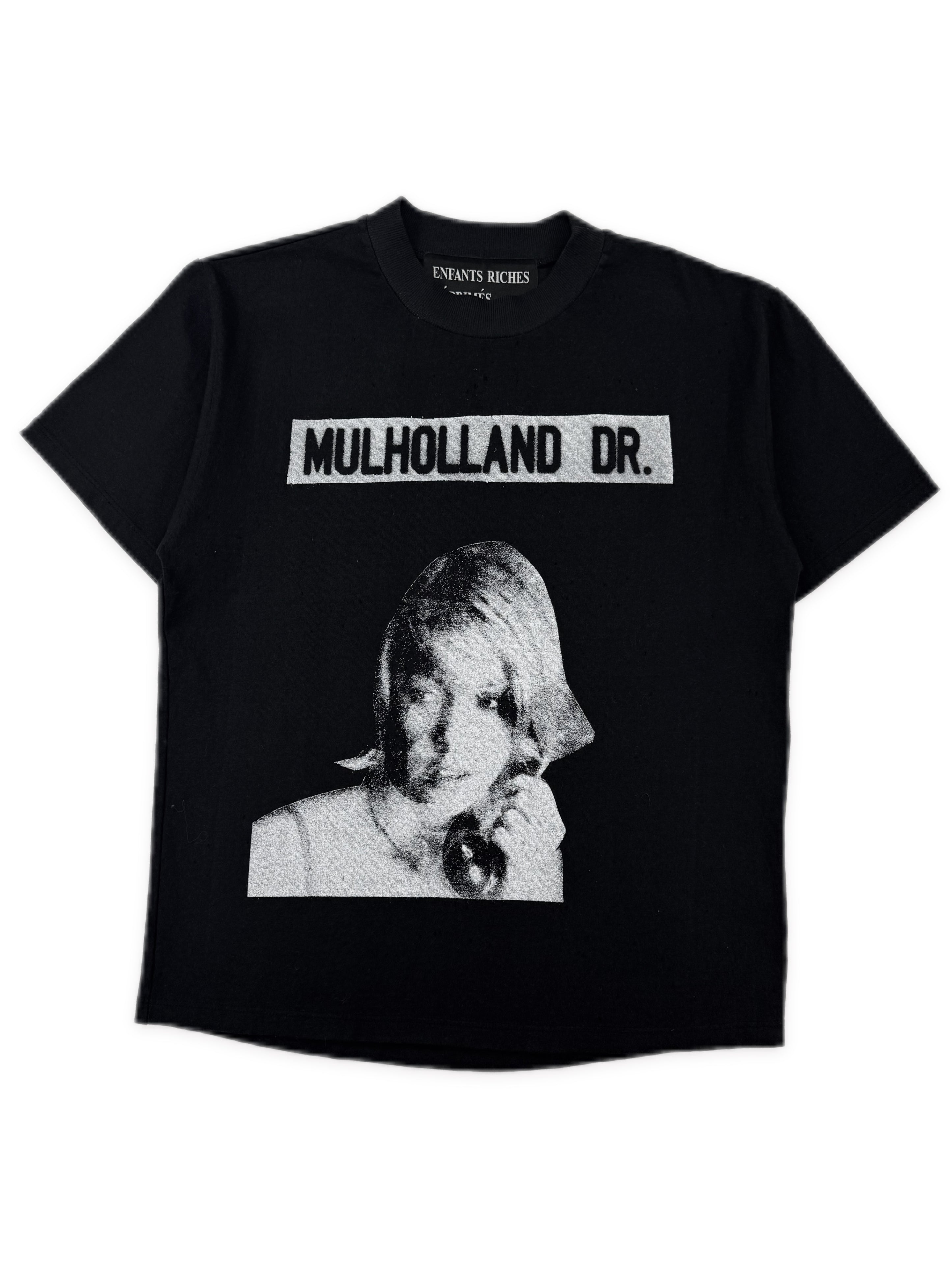 SS17 Enfants Riches Deprimes ‘Mulholland Dr.’ Black Graphic T-Shirt