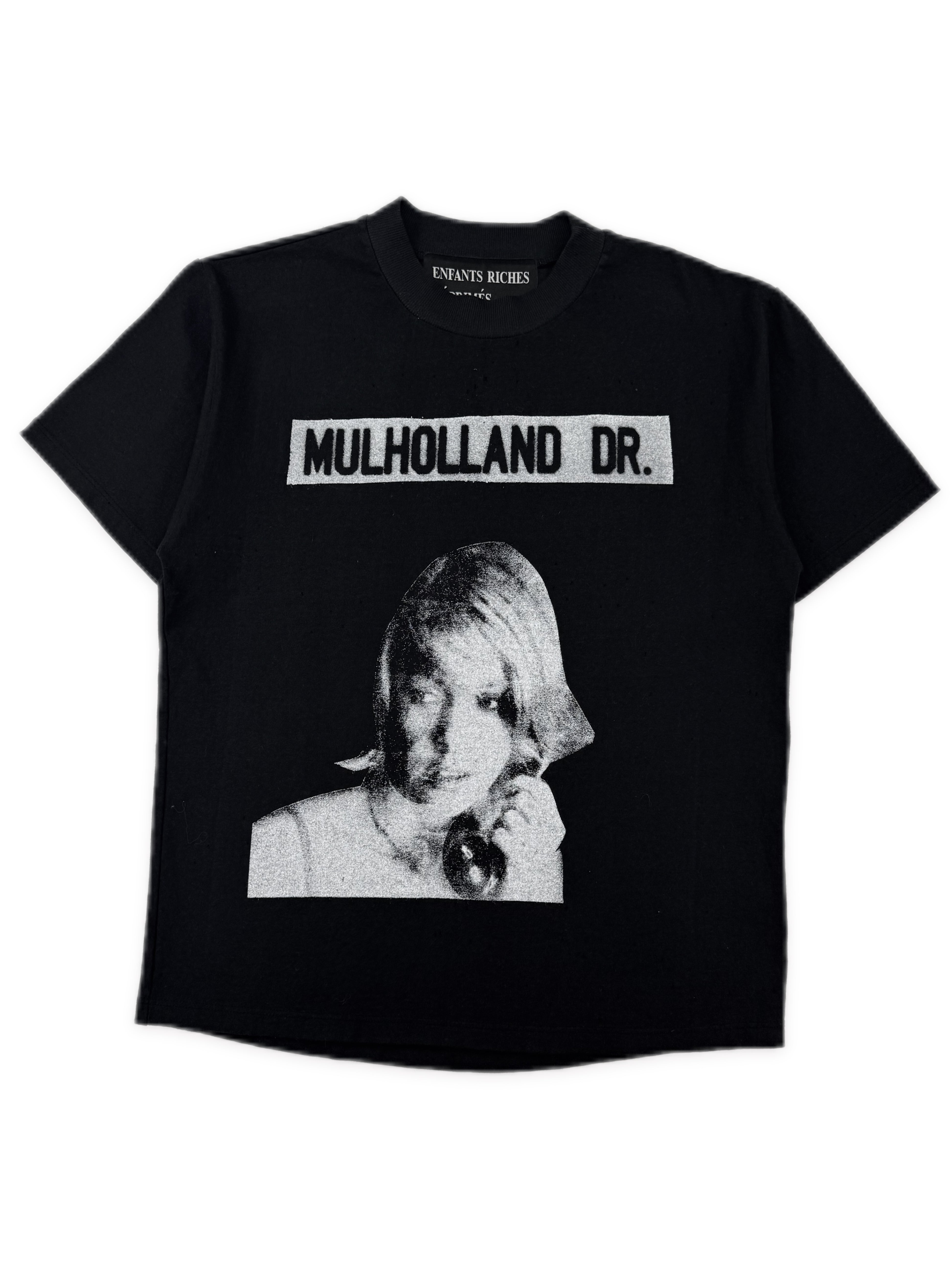 SS17 Enfants Riches Deprimes ‘Mulholland Dr.’ Black Graphic T-Shirt