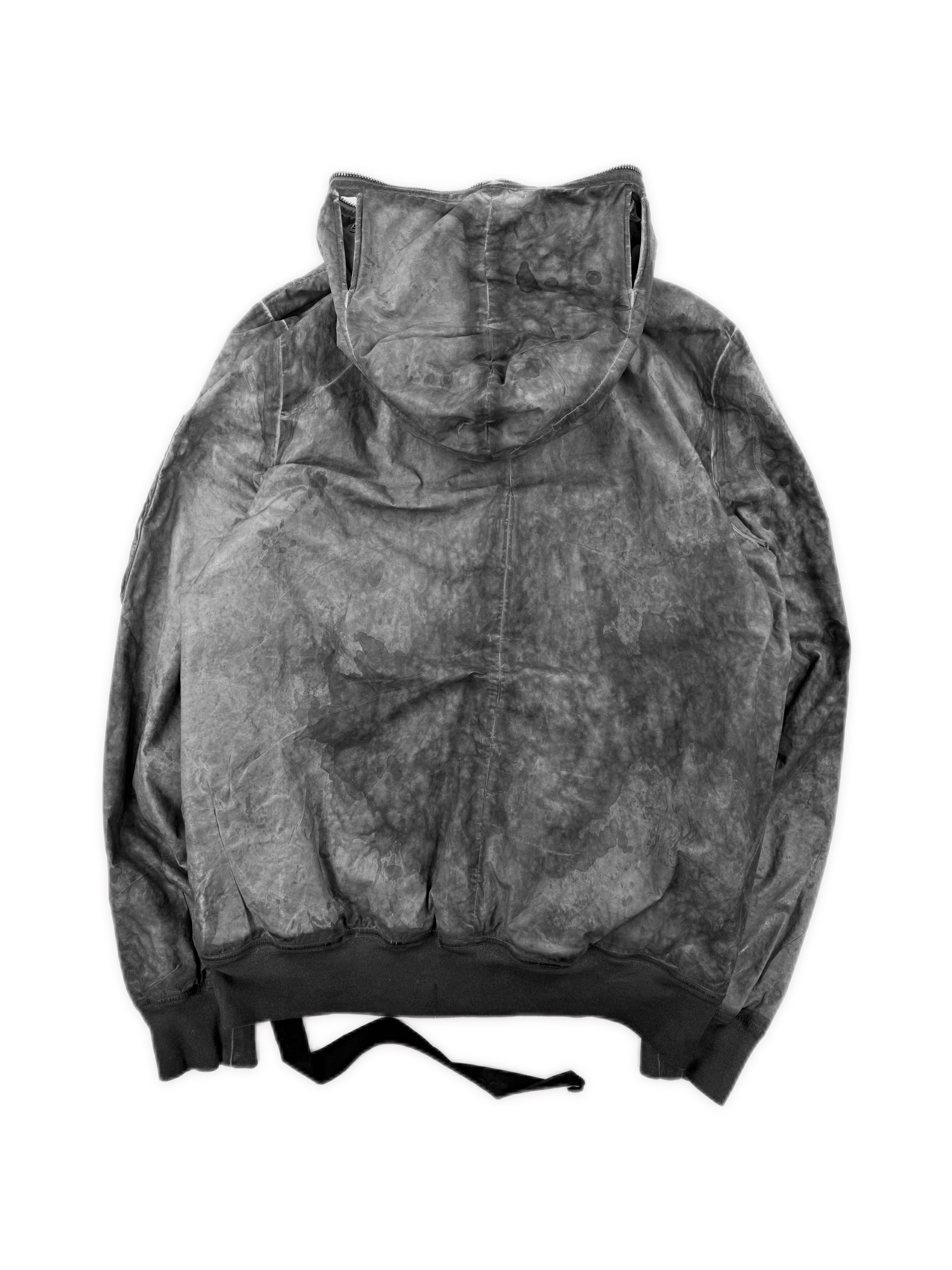 Rick Owens Gimp Full Zip Flight Dark Dust MA1 Jacket