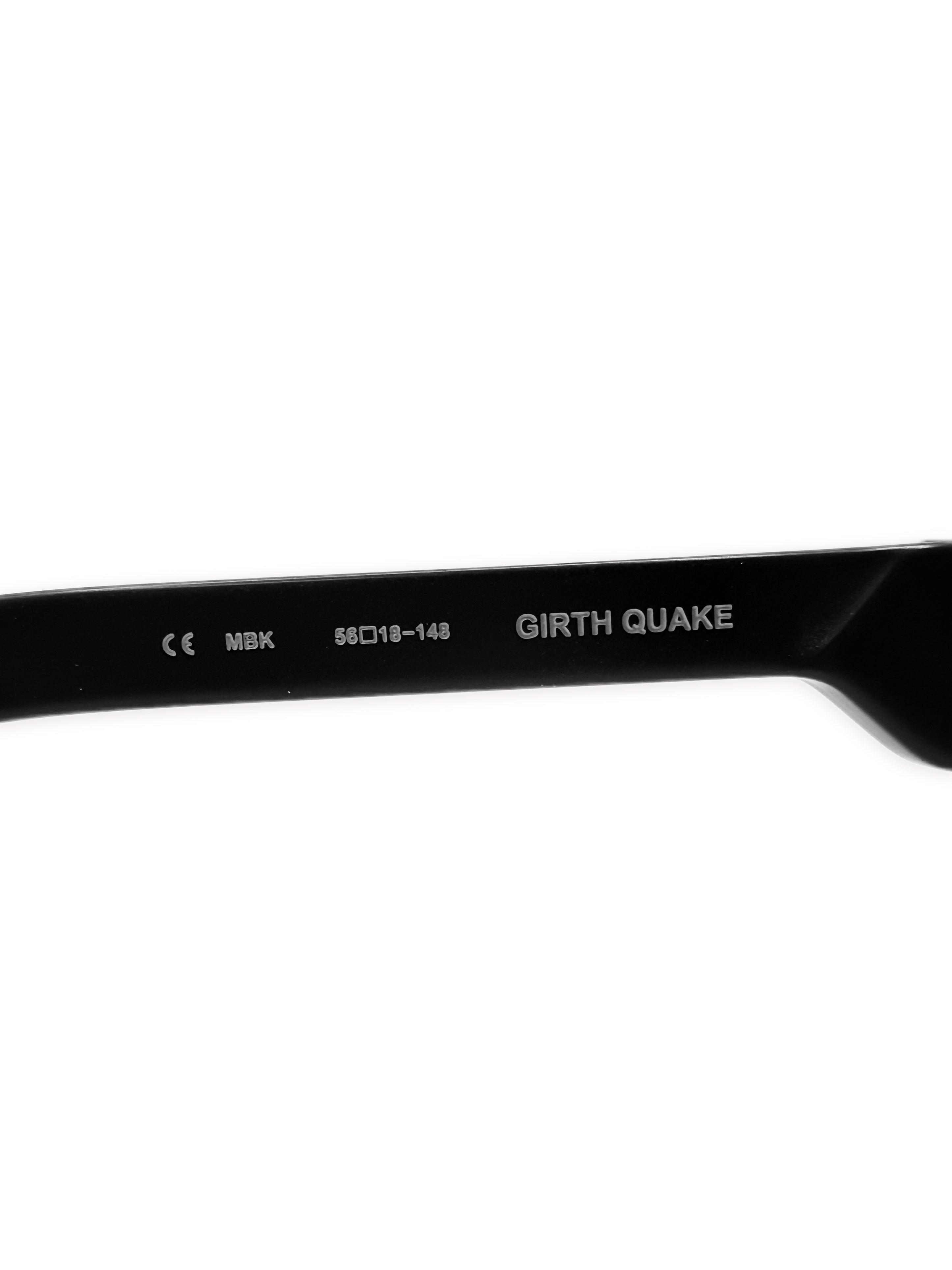 Chrome Hearts Girth Quake Matte .925 Silver Sunglasses