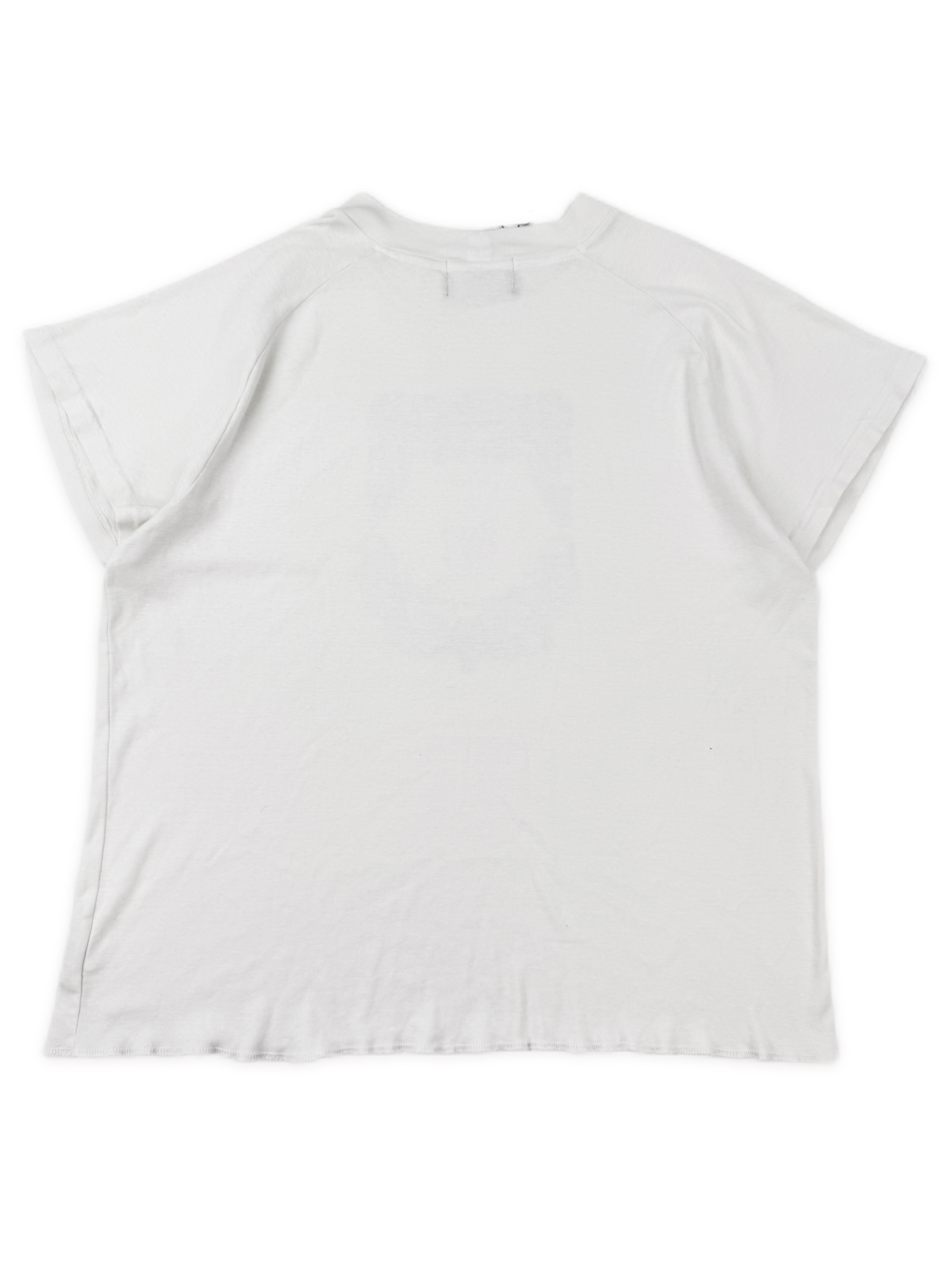 Enfants Riches Deprimes ‘Erotica’ White Ribbed T-Shirt