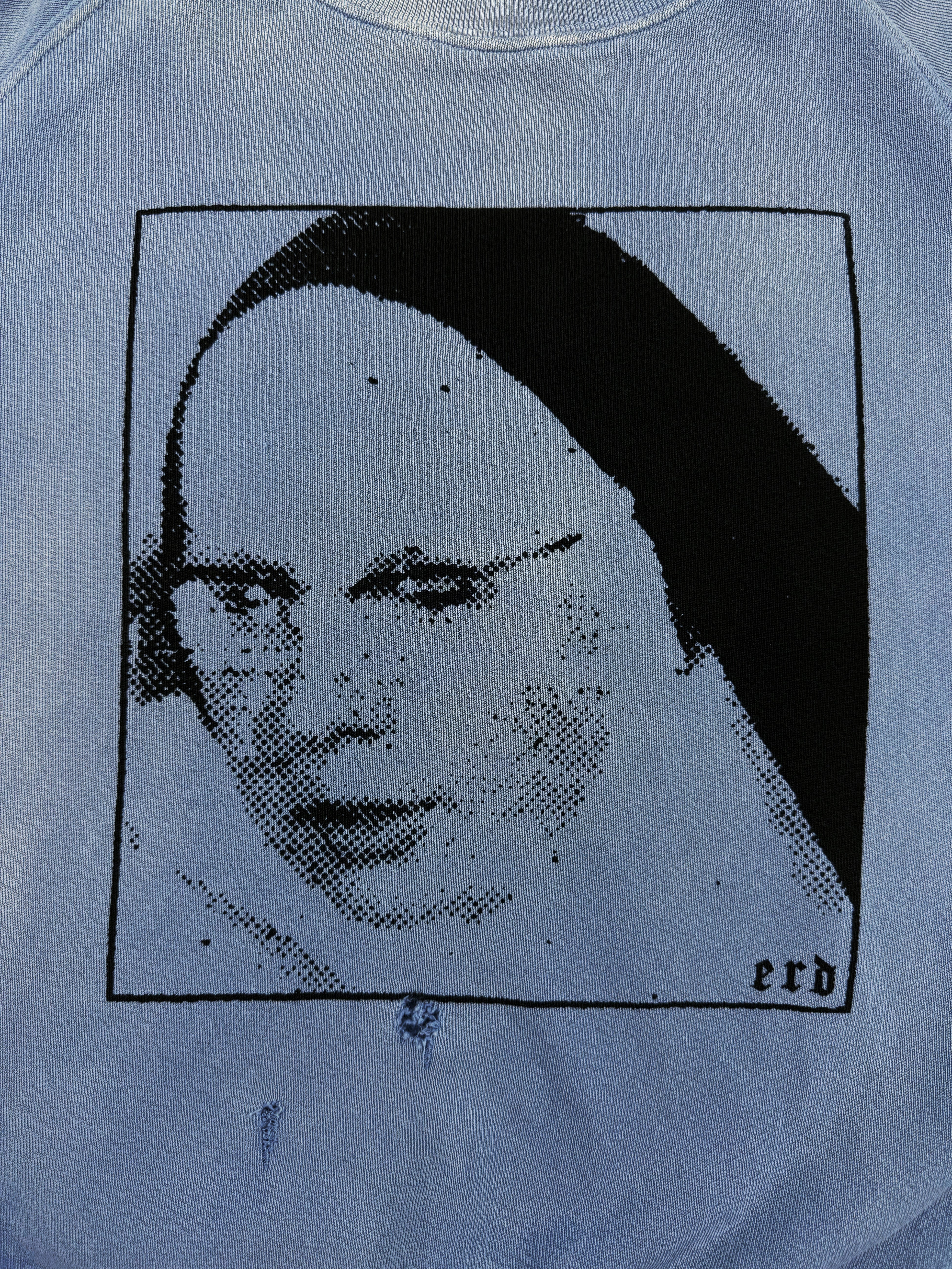 Enfants Riches Deprimes ‘Singing Nun’ Blue Graphic Crewneck