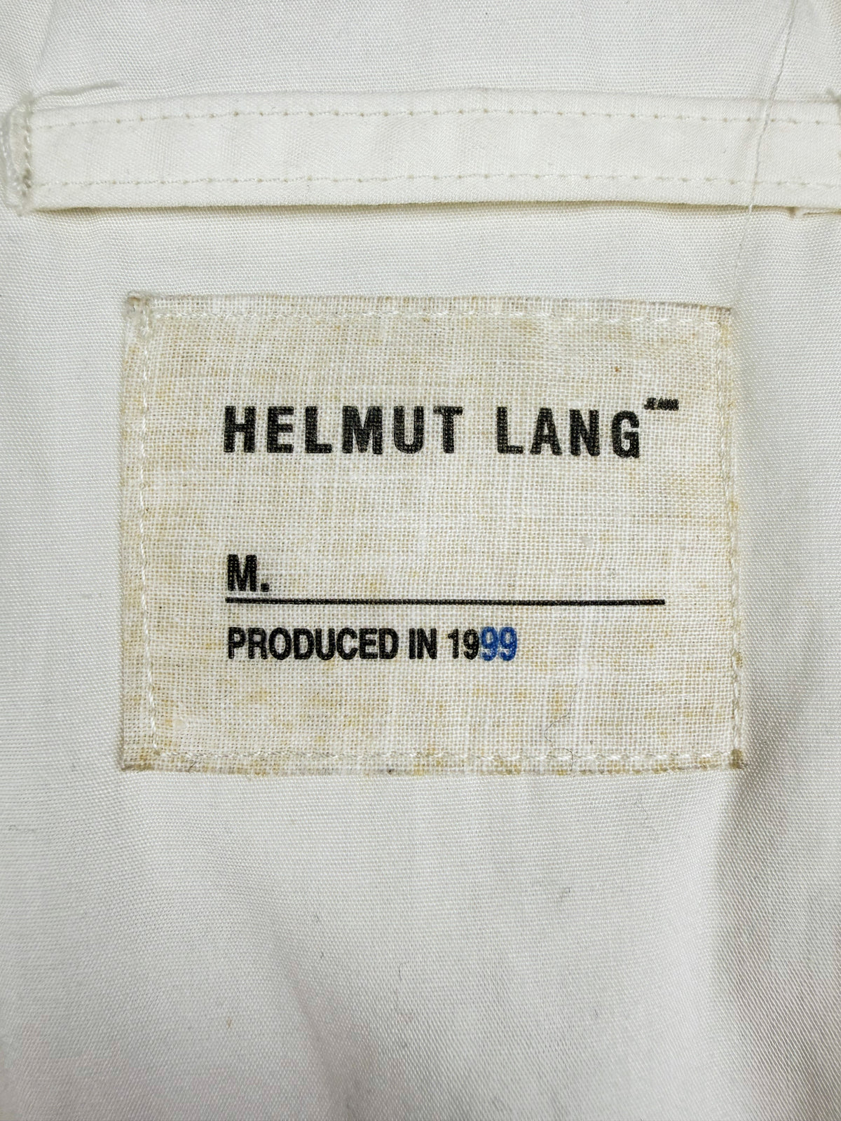 AW99 Helmut Lang Ballistic Nylon Beige Cargo Vest