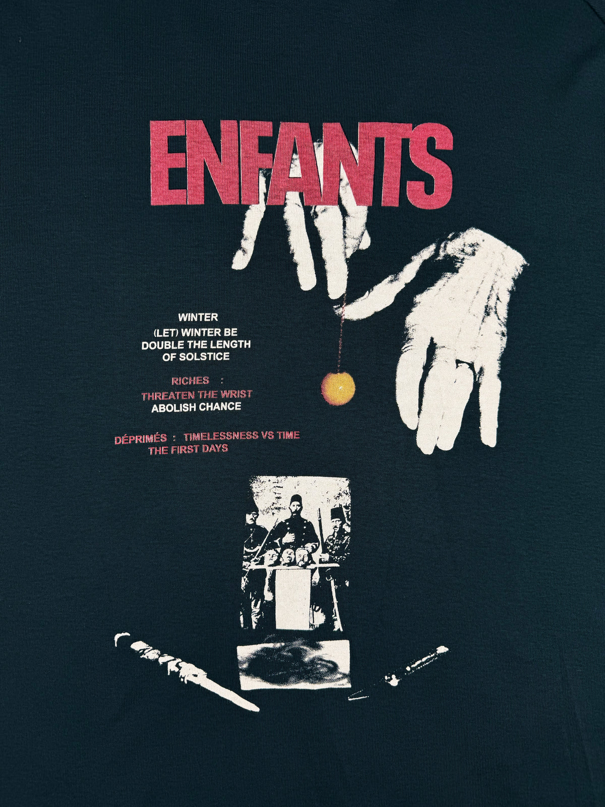 Enfants Riches Deprimes ‘Length of Solstice’ Graphic T-Shirt