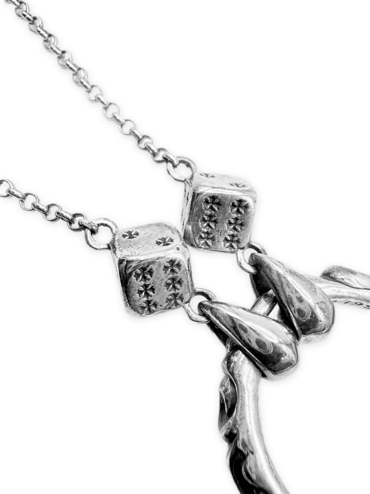 Chrome Hearts Dice Eyewear NE Chain Necklace