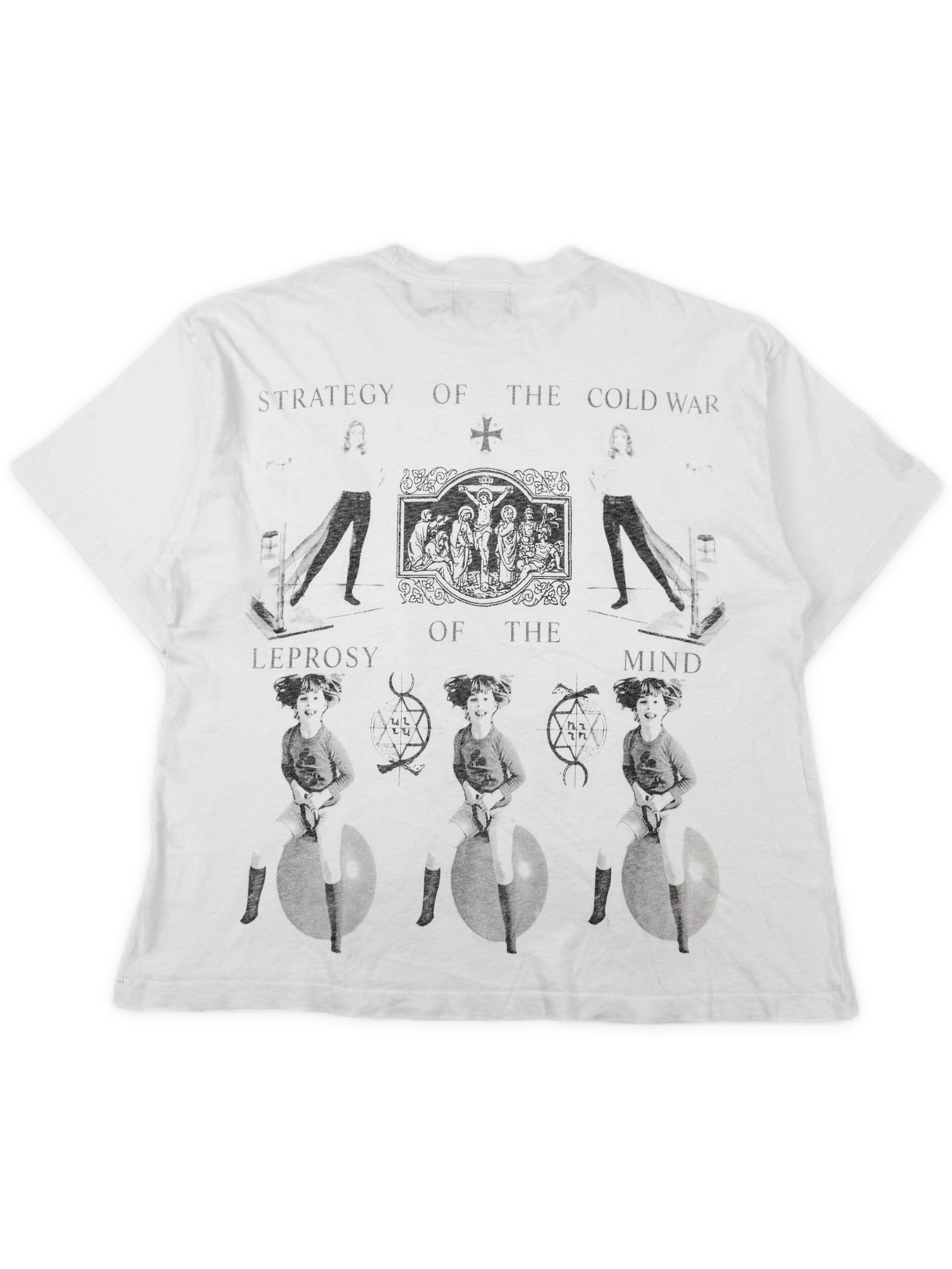 Enfants Riches Deprimes ‘Philosophy of Imperialism’ White Graphic T-Shirt