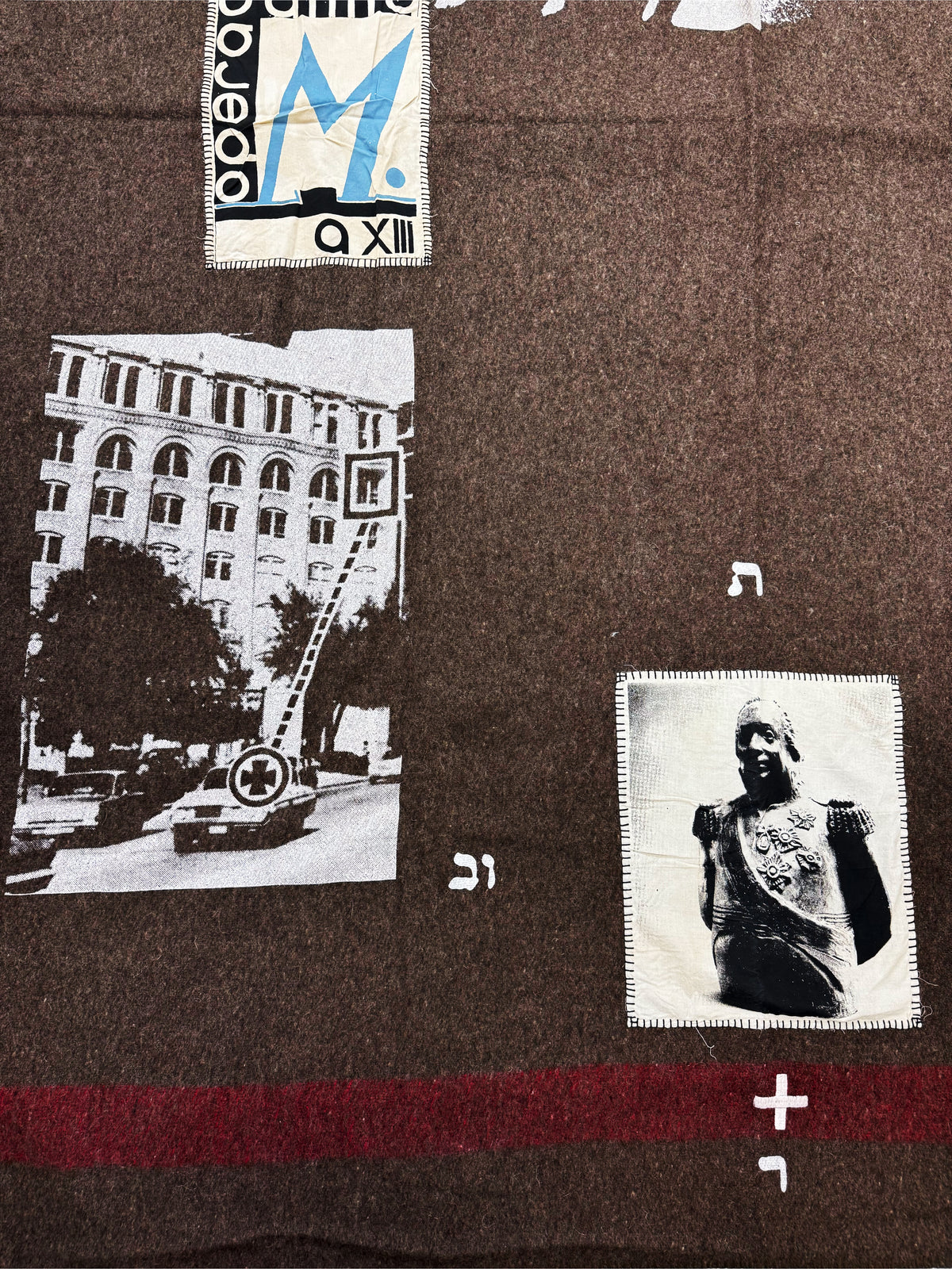 AW26 Enfants Riches Deprimes F&F 1/10 ‘JFK’ Patchwork Blanket