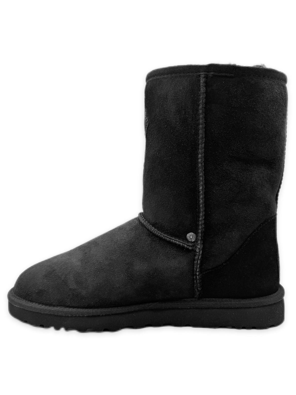 Chrome Hearts x Ugg Cross Pendant Leather Patch Fur Lined Boots
