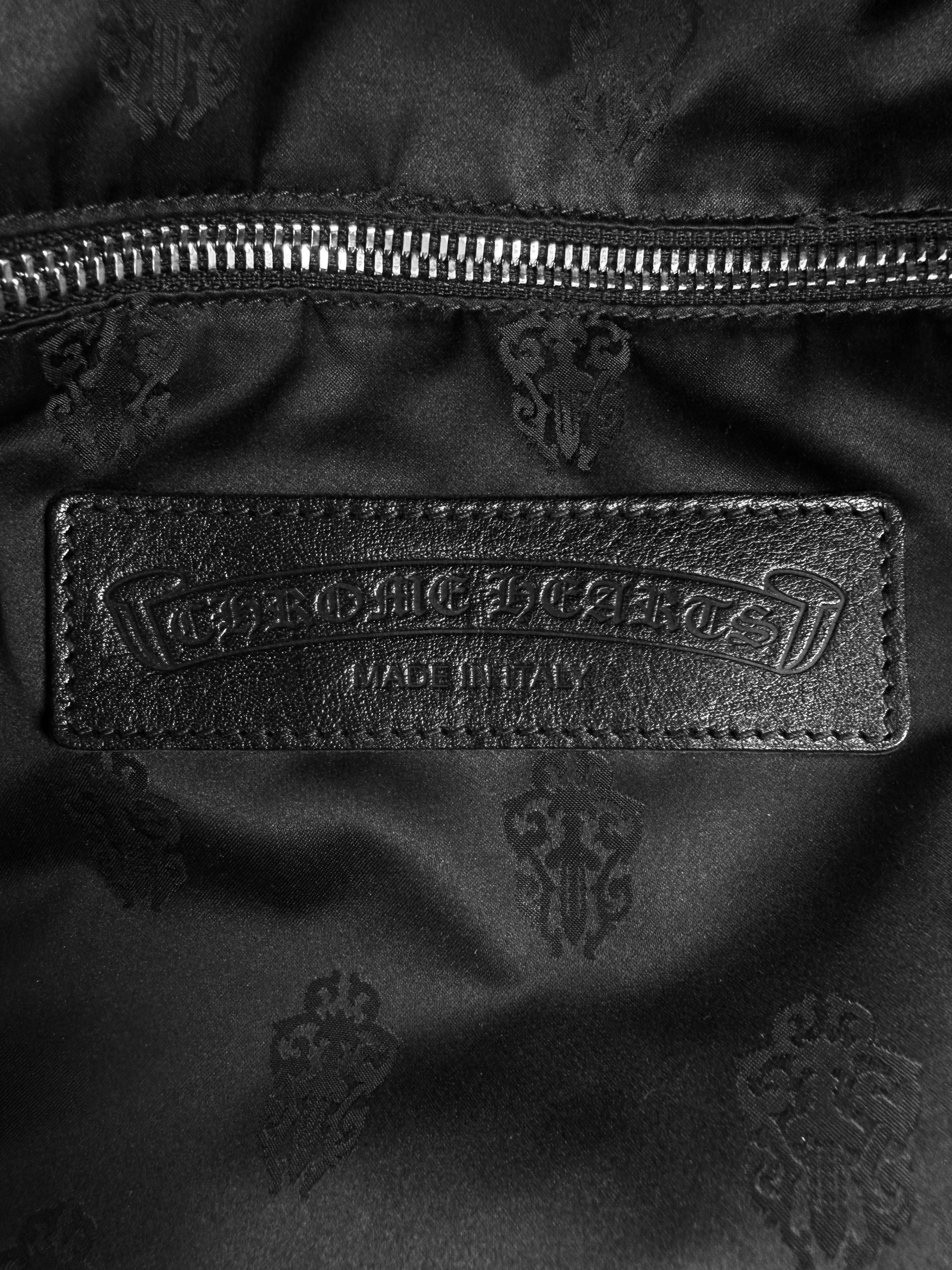 Chrome Hearts 7th Grade Stencil Monogram Nylon Gunslinger Backpack
