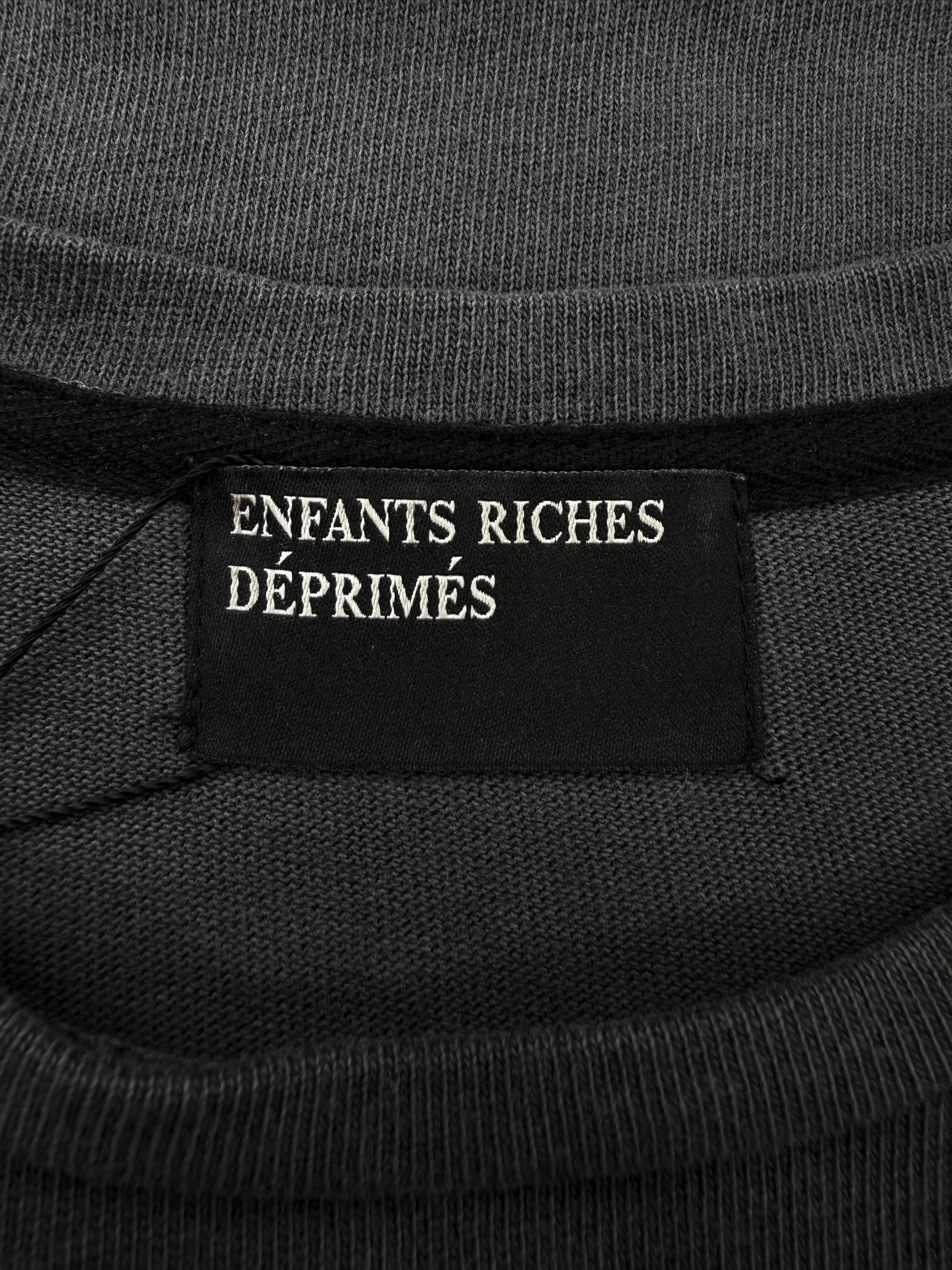 Enfants Riches Deprimes ‘Menendez Trial’ Grey Graphic T-Shirt