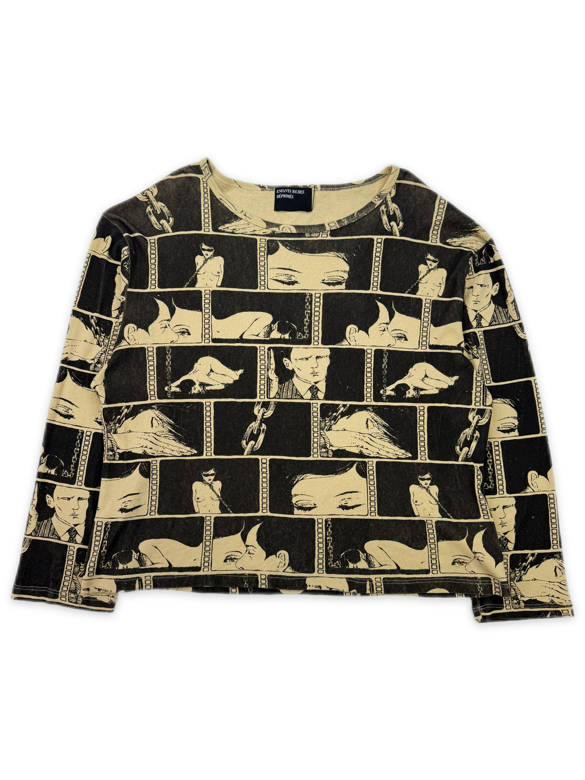 Enfants Riches Deprimés ‘Diary’ Full Print Long Sleeve Shirt